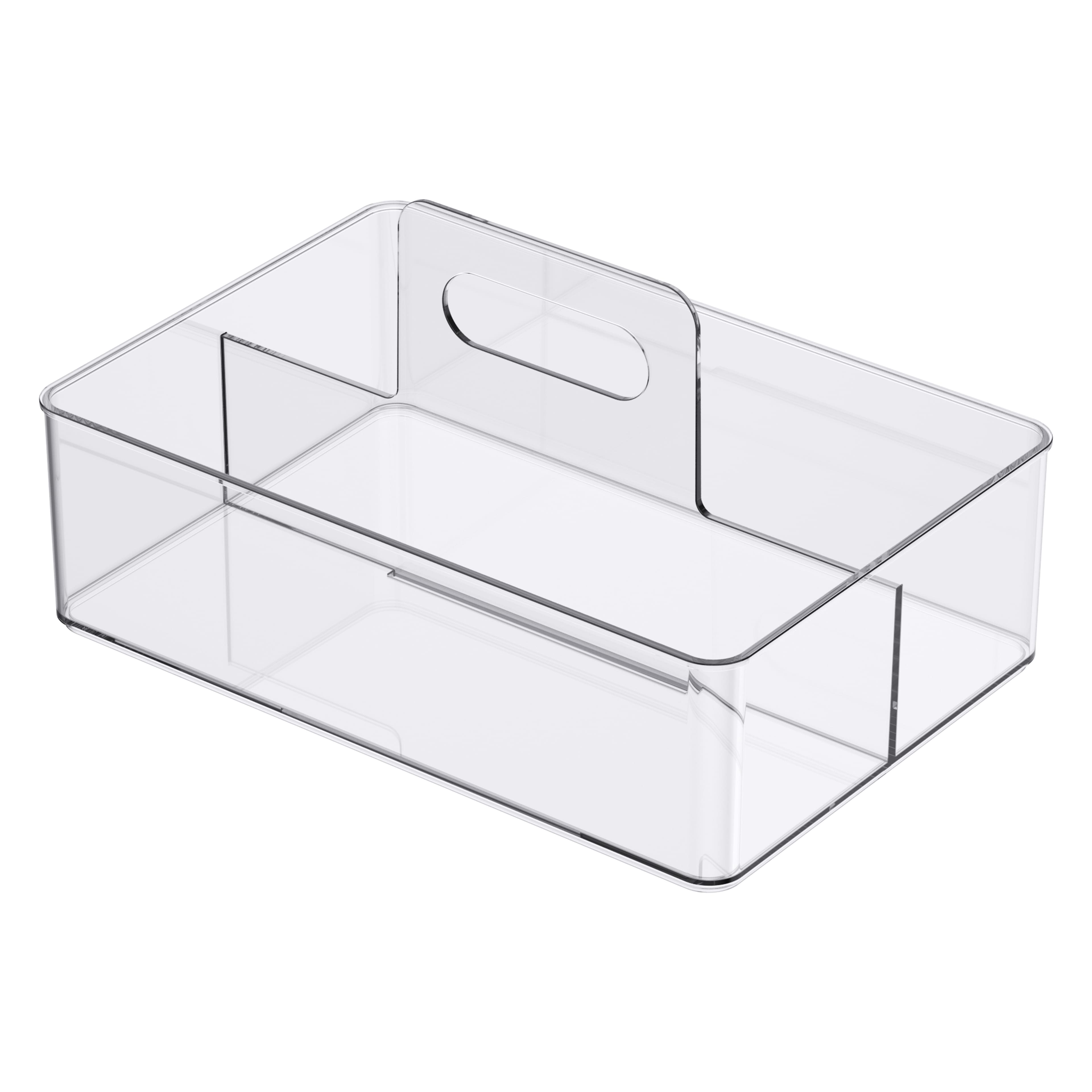 Clear Storage Caddy with Handle by Simply Tidy™