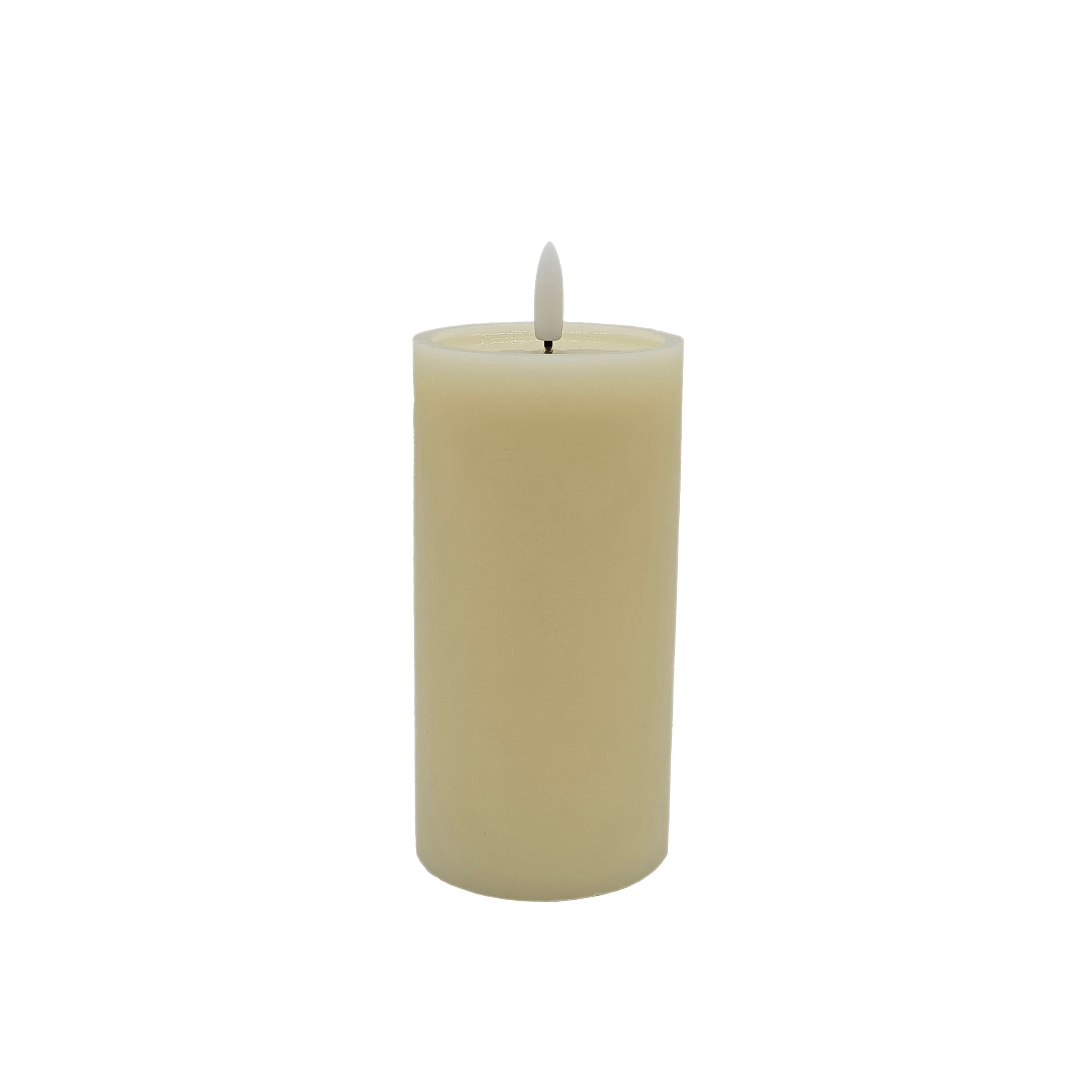 3" x 6" Flickering LED Wax Pillar Candle by Ashland®