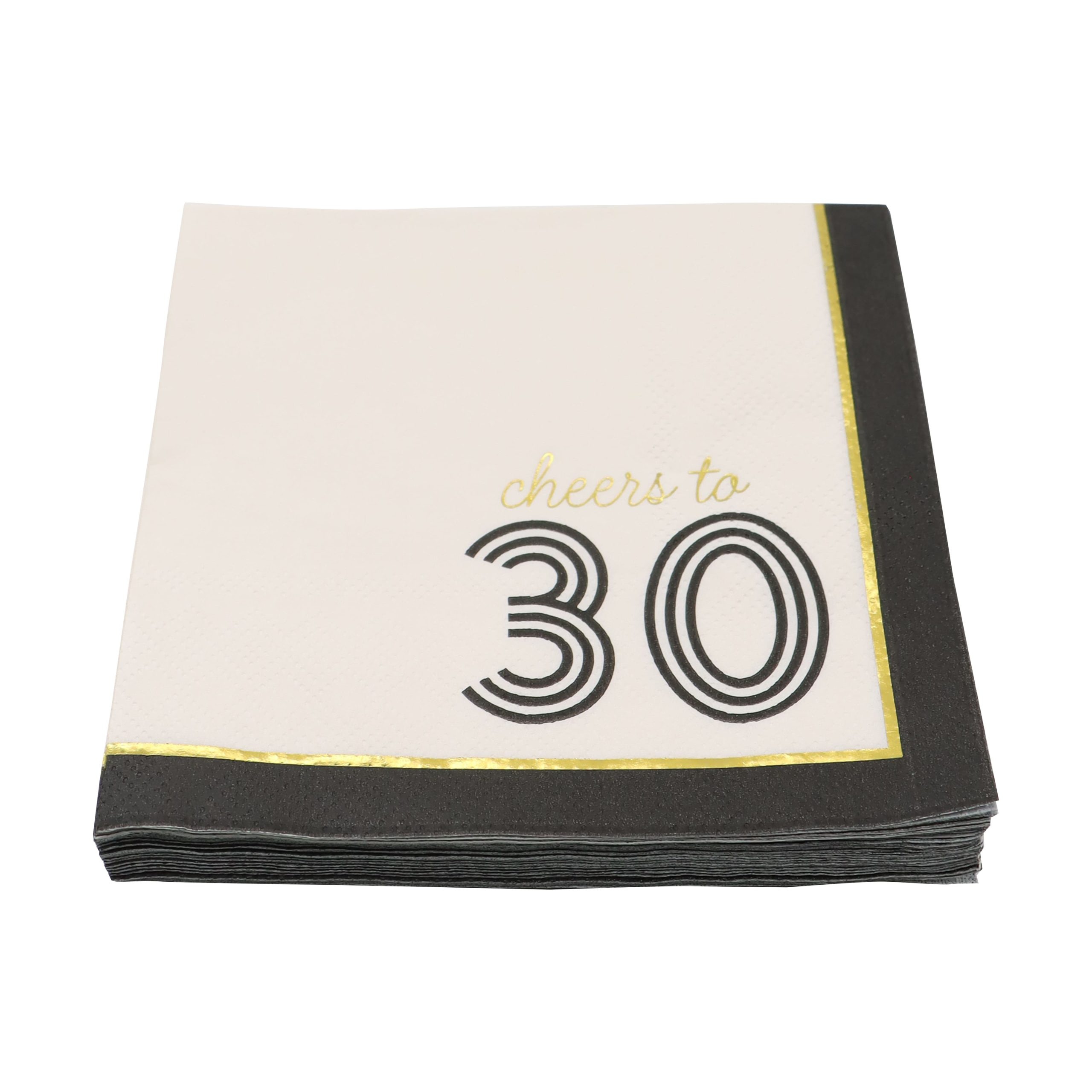 Cheers to 30 Paper Beverage Napkins, 20ct. by Celebrate It™ - Image 2
