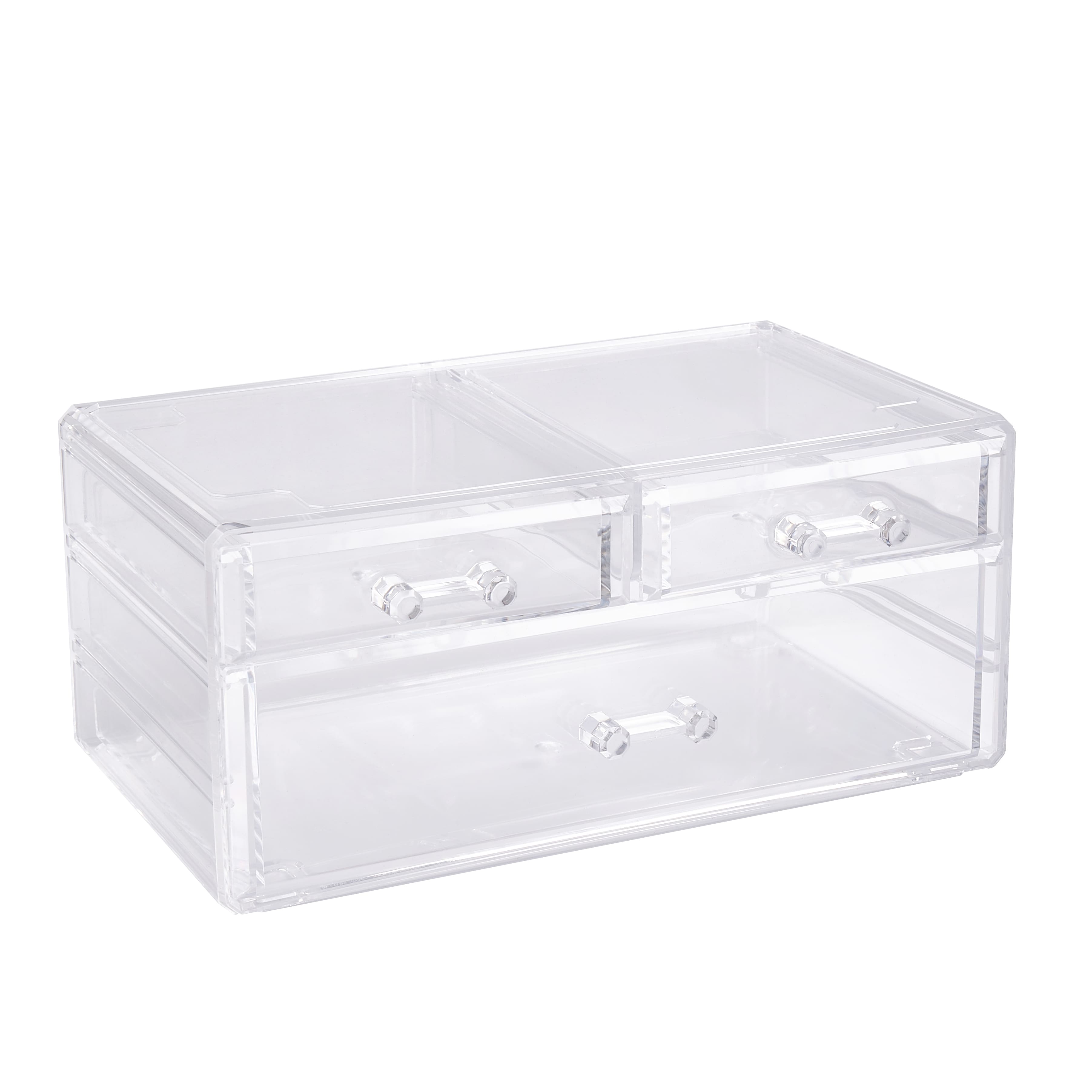 9.5" Clear Stackable 3-Drawer Jewelry Box by Bead Landing™