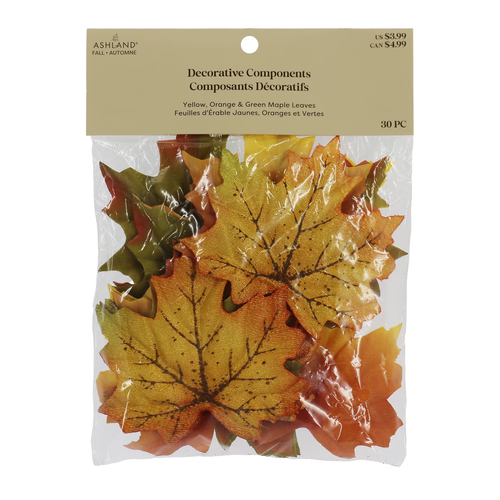Yellow, Orange & Green Maple Leaves by Ashland®