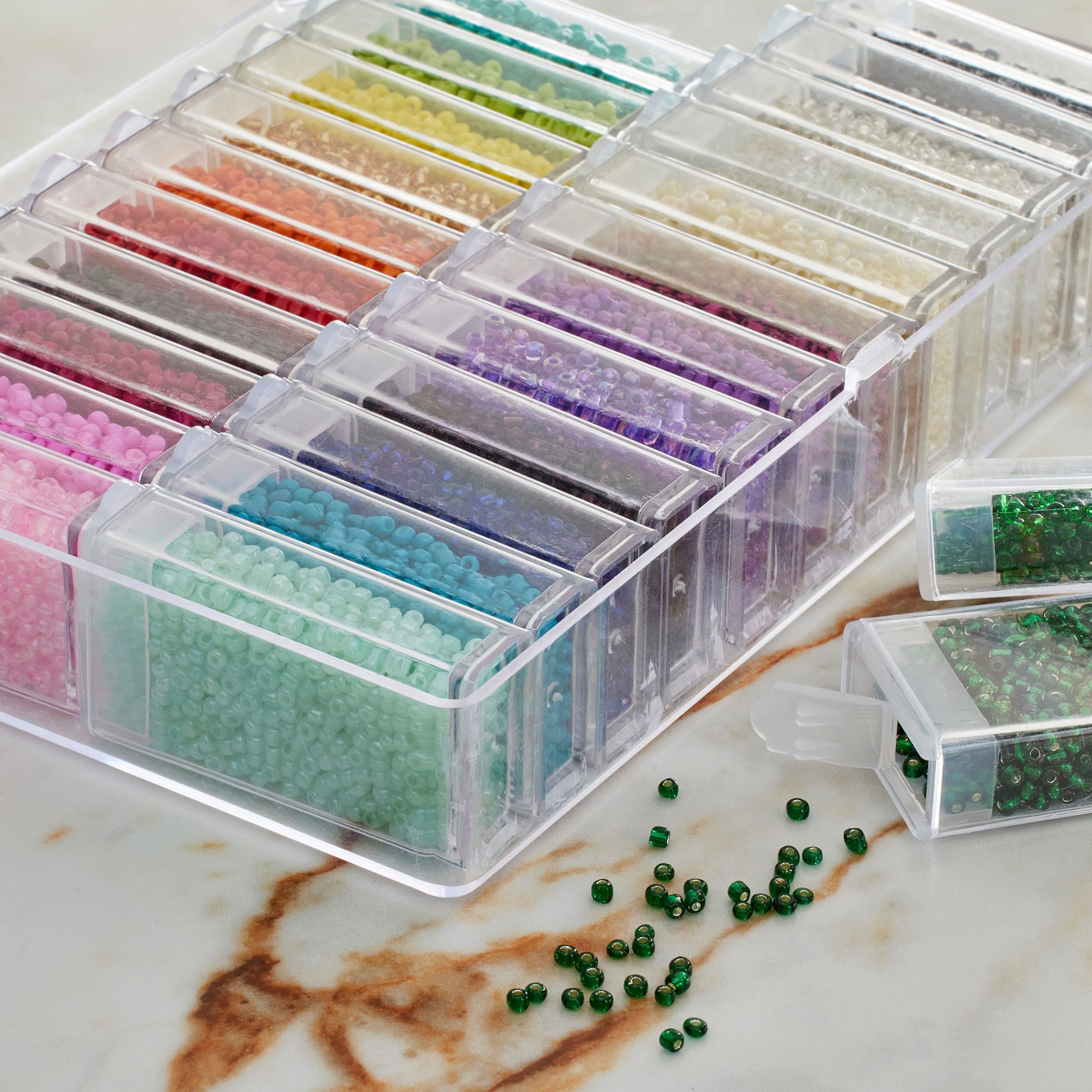 Assorted Glass Seed Beads by Bead Landing® - Image 2