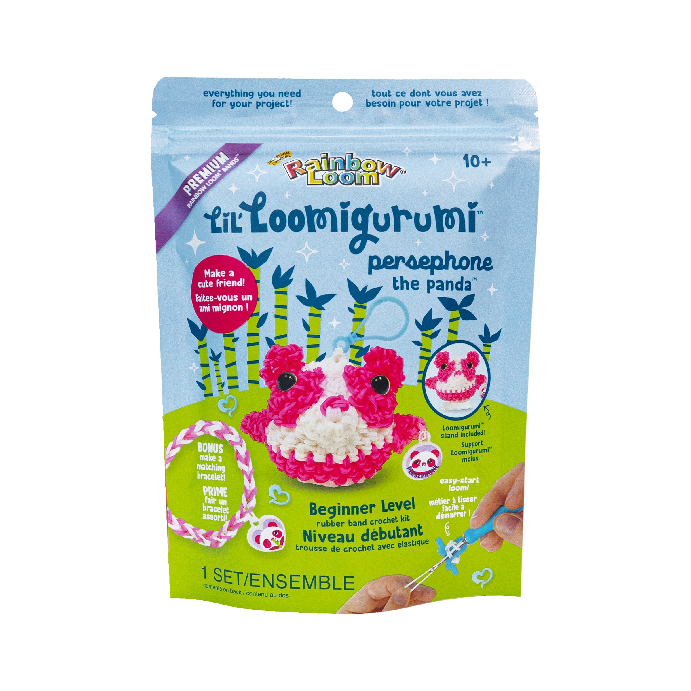 Rainbow Loom® Lil’ Loomigurumi™ Persephone The Panda™