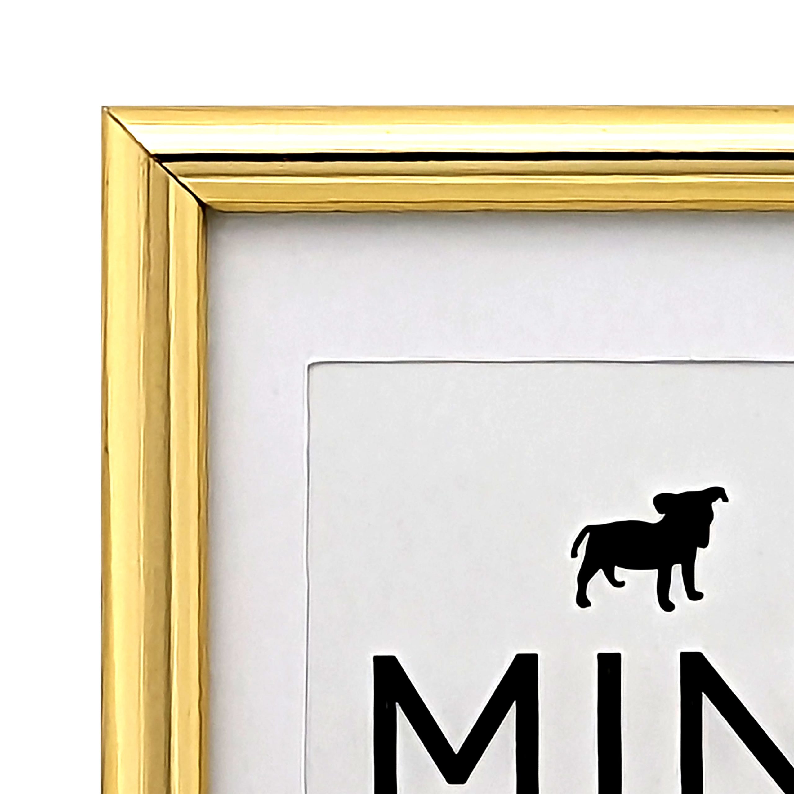 Metallic Gold Mini Frame with Mat by Studio Décor® - Image 2