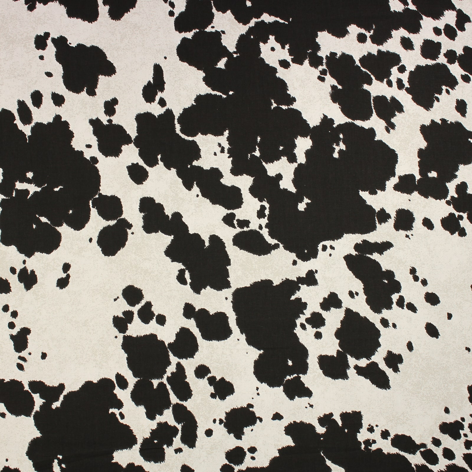 Richloom Black Cowhide Home Décor Fabric