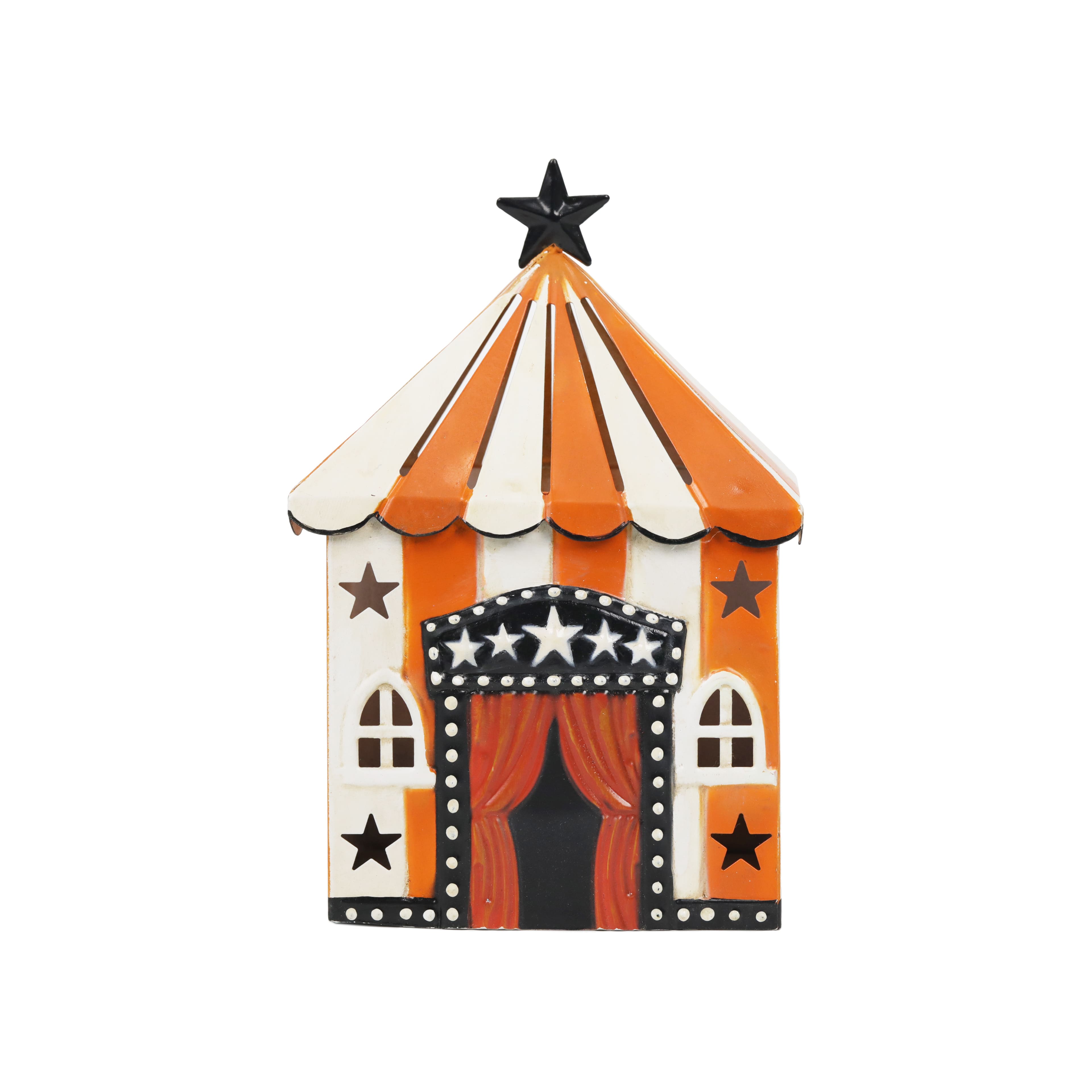 8" LED Carnival Tent Metal Tabletop Décor by Ashland®