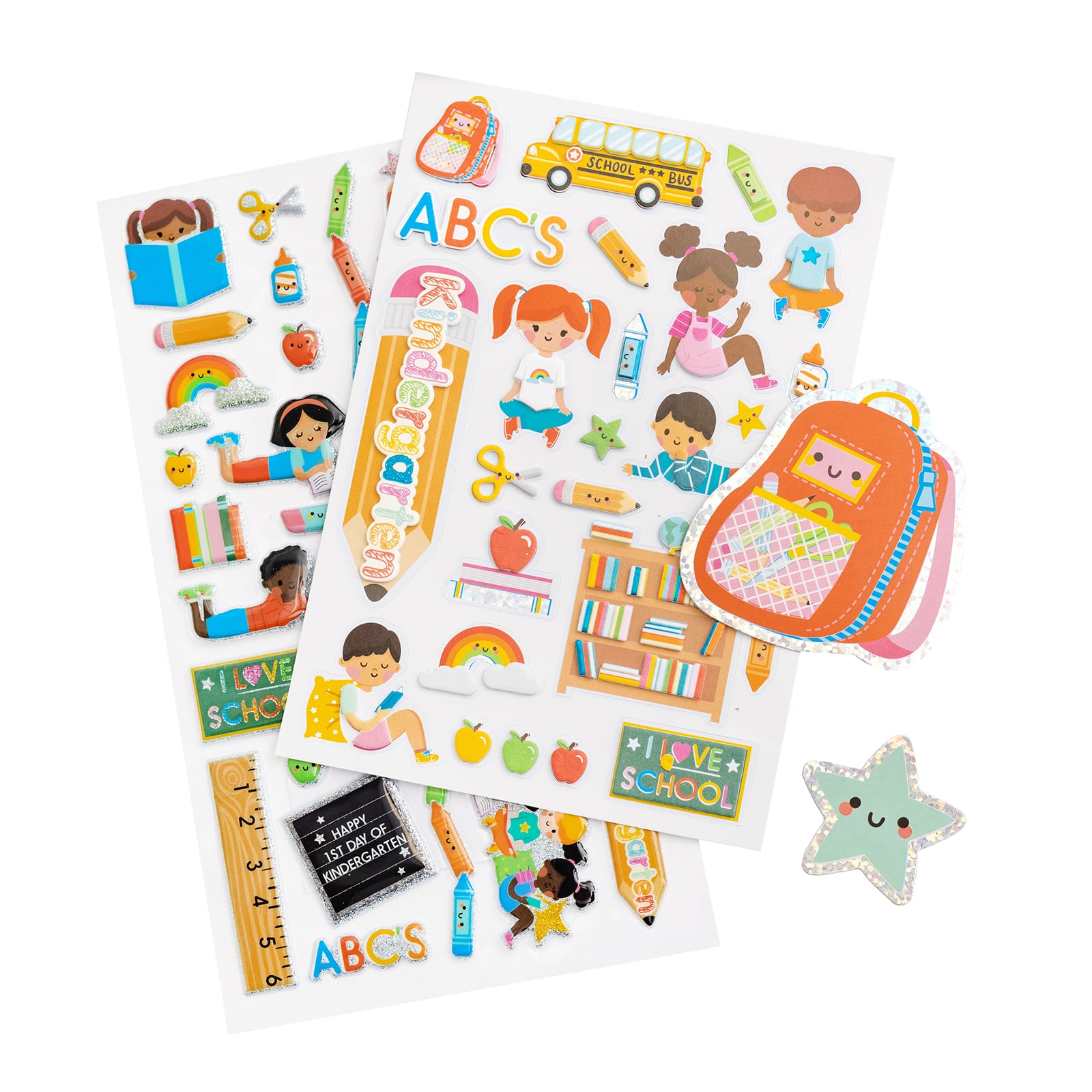 Kindergarten Dimensional Sticker Flip Pack by Recollections™ - Image 2