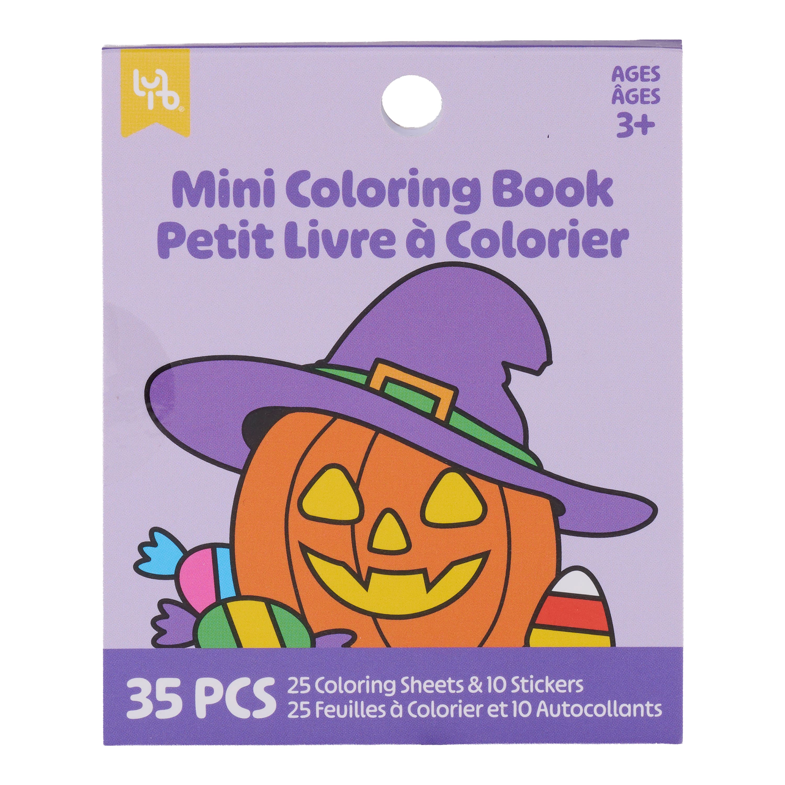 Halloween Mini Coloring Pad by Little Yellow Bicycle®
