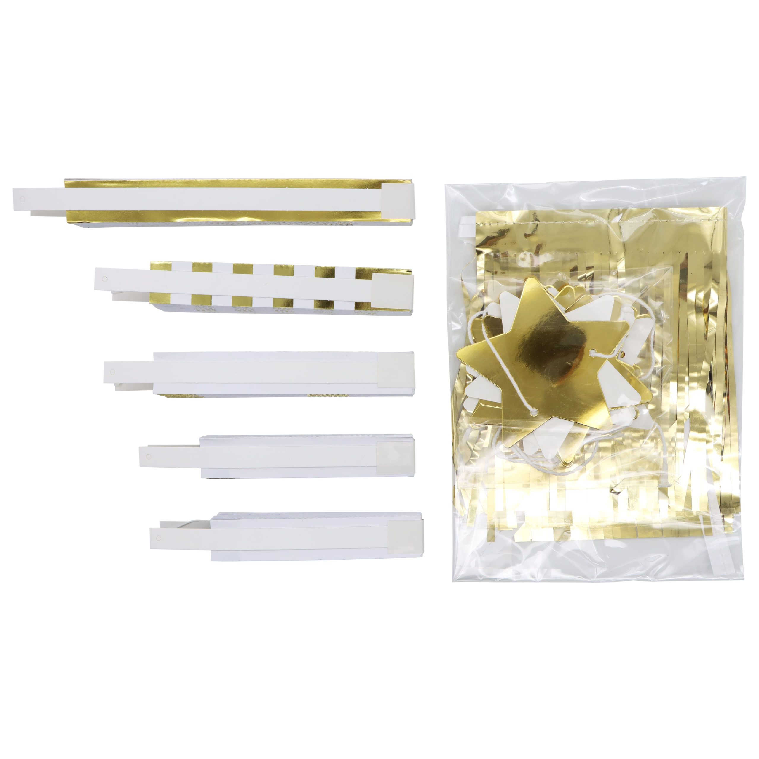White & Gold Party Décor Kit by Celebrate It™ - Image 3