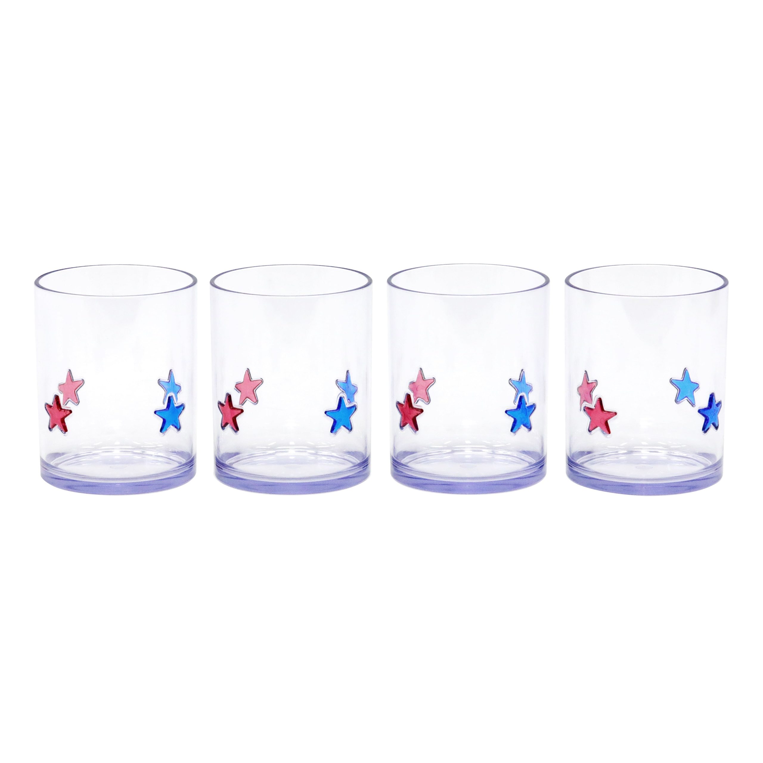 13.5oz. Red, White & Blue Stars Tumblers, 4ct. by Celebrate It™