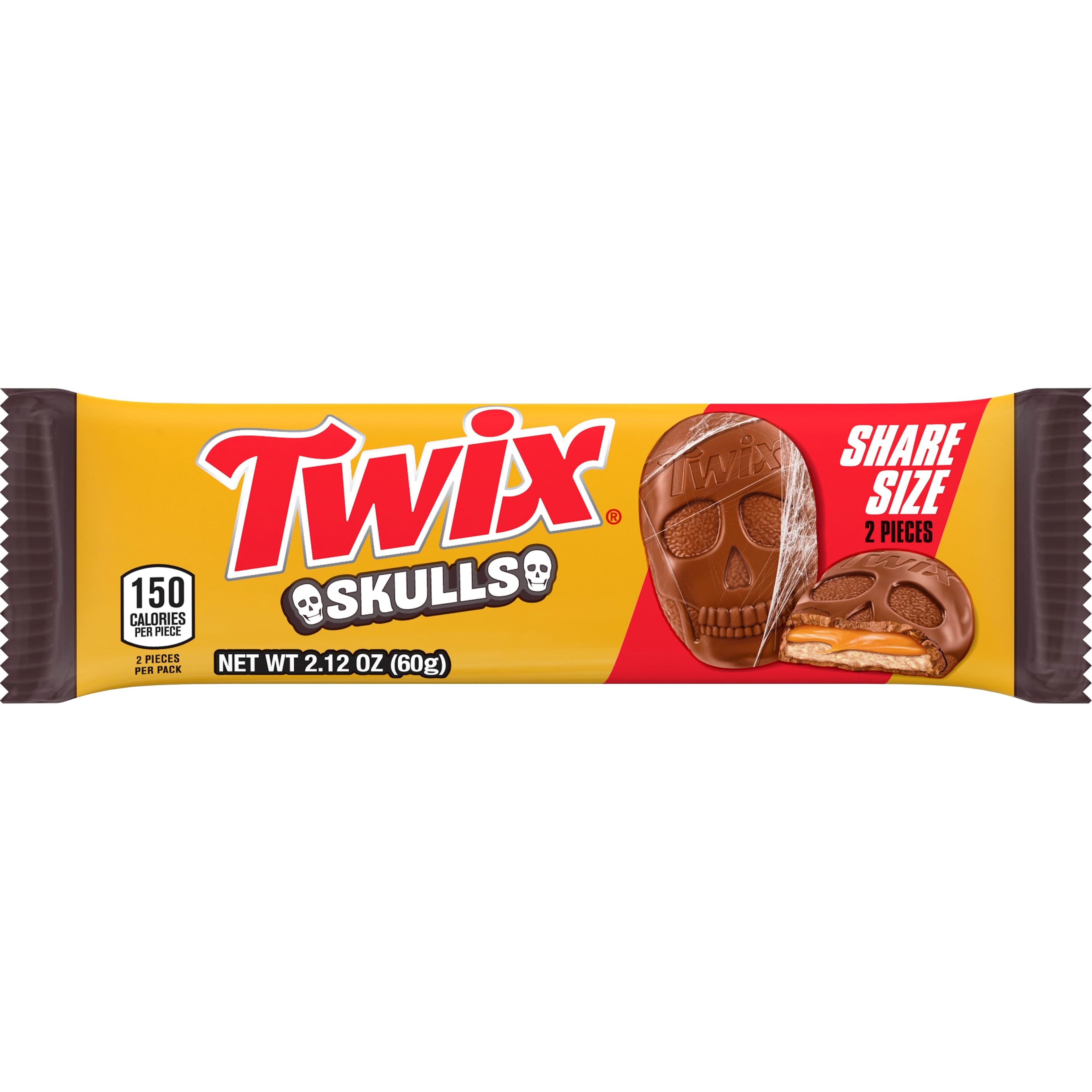 Halloween Skulls Twix Candy