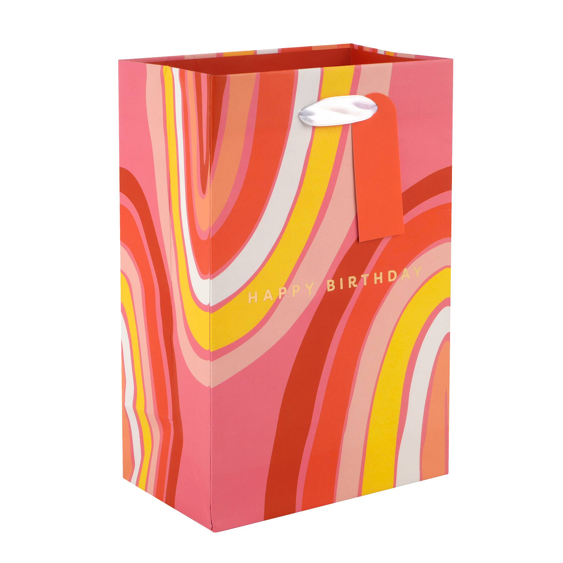 8.5" Happy Birthday with Arches Gift Bag by Celebrate It™ - Image 2