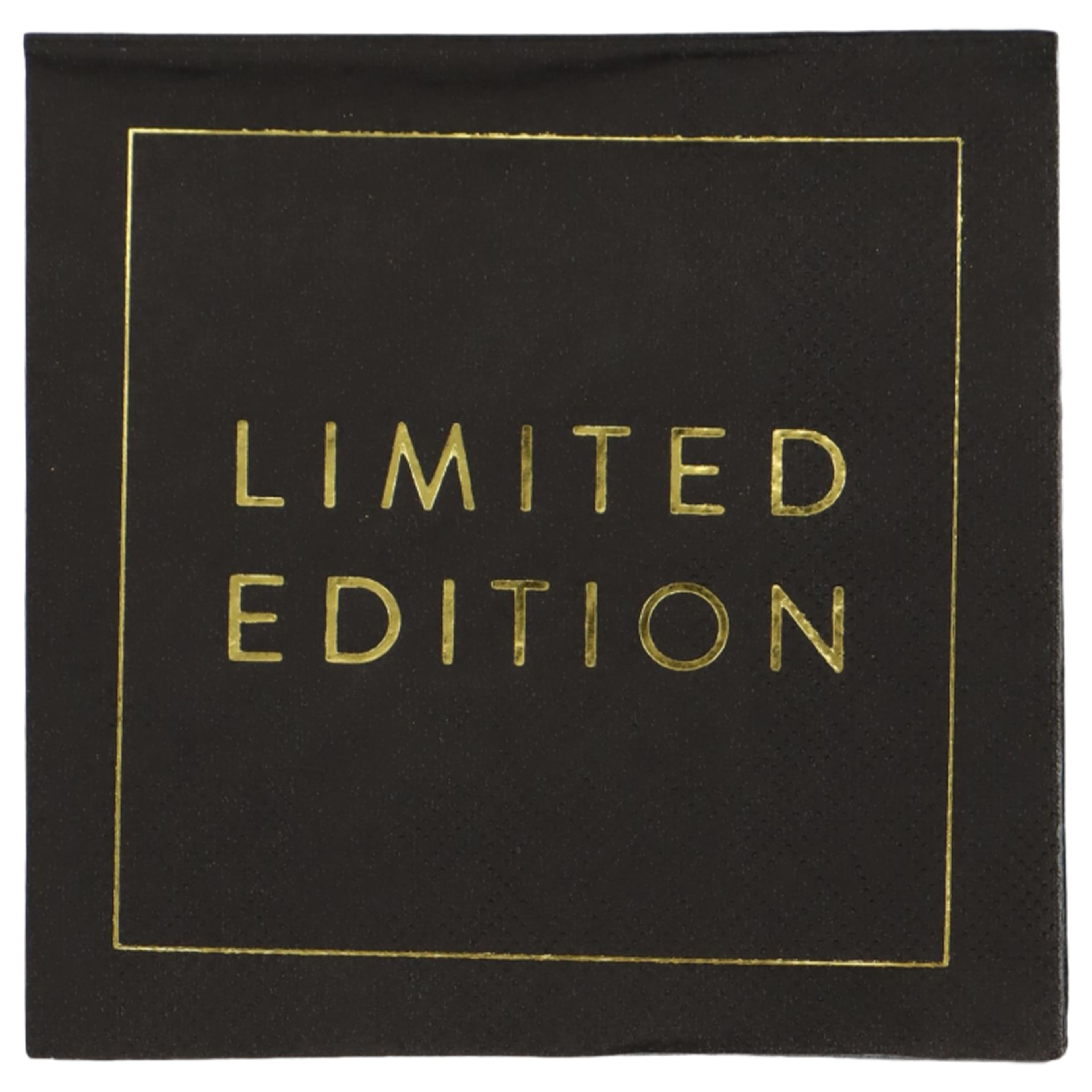 Black & Gold Limited Edition Beverage Napkins, 20ct. by Celebrate It™