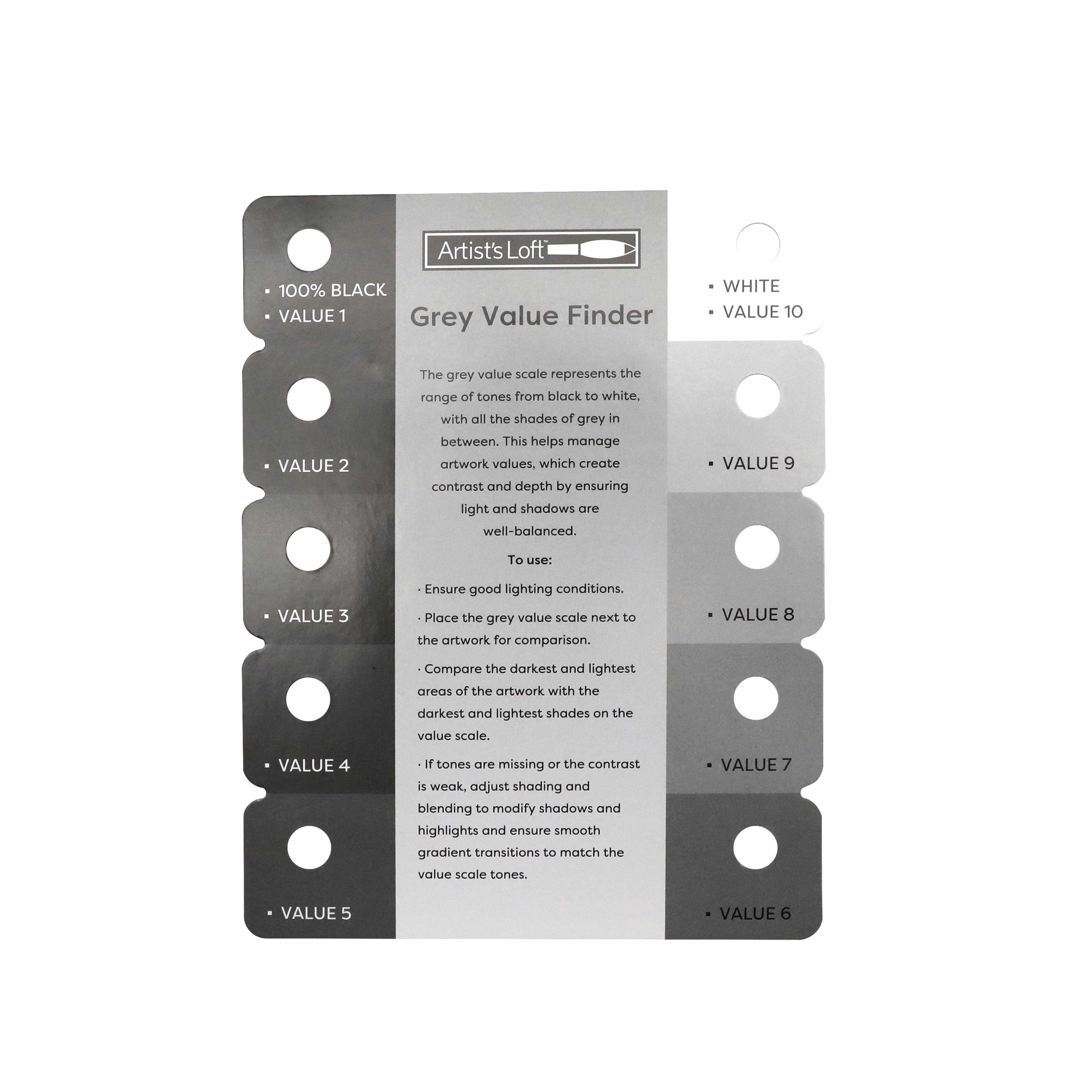 Gray Scale Finder by Artist's Loft™