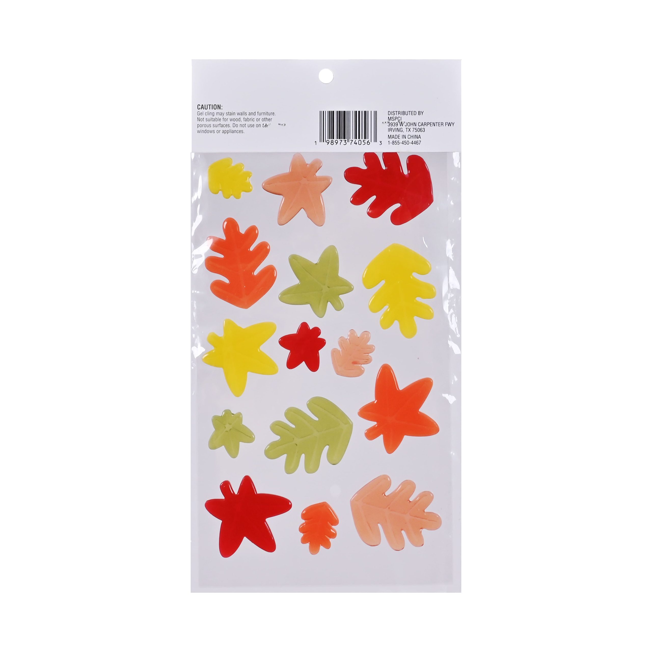Thanksgiving Leaf Gel Clings by Creatology™ - Image 2