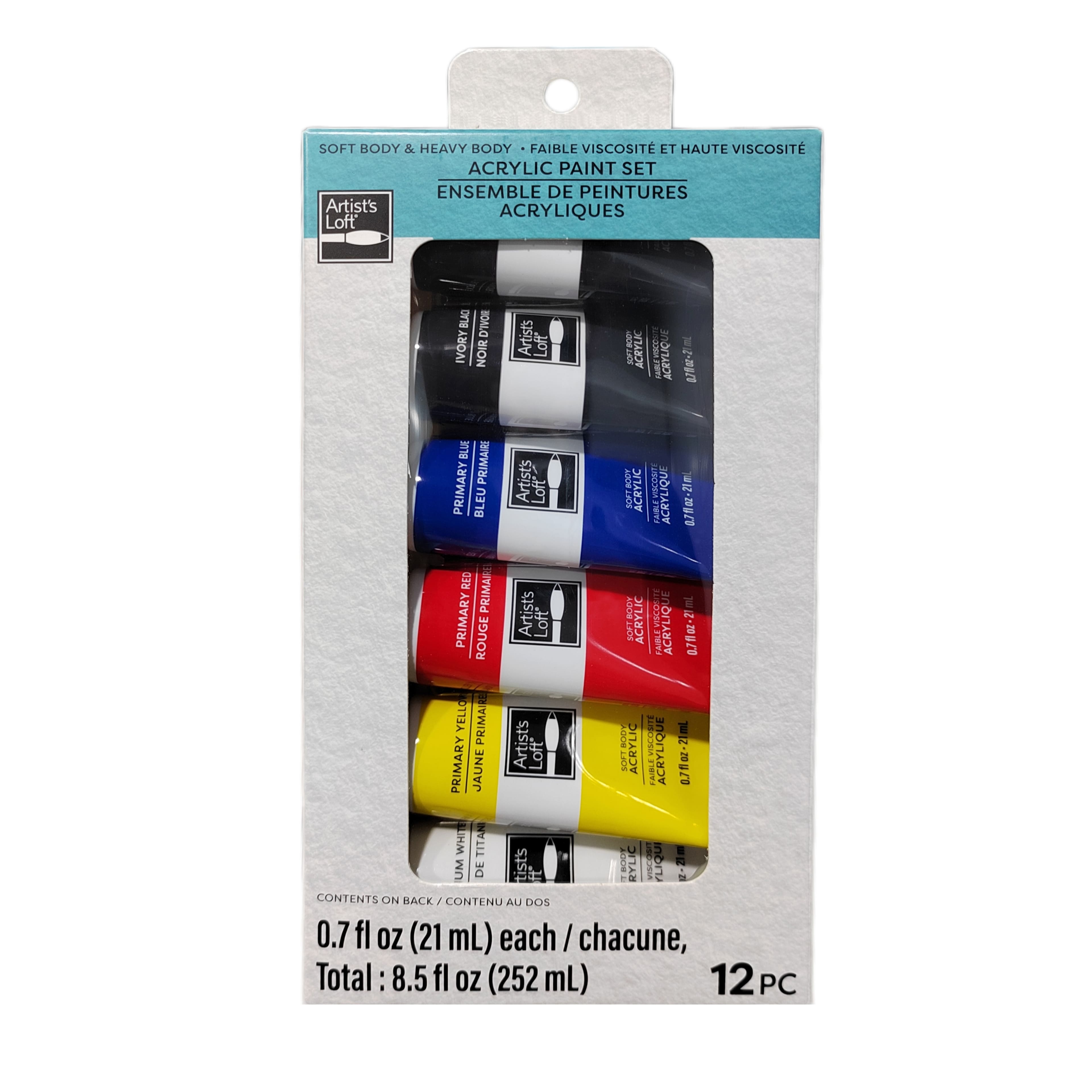 Soft Body & Heavy Body Acrylic Paint Set by Artist's Loft®