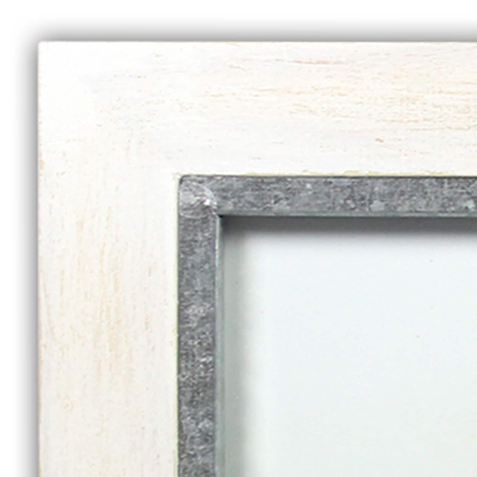 Expressions™ 2 Opening 5" x 7" White Hinged Collage Frame by Studio Décor® - Image 3
