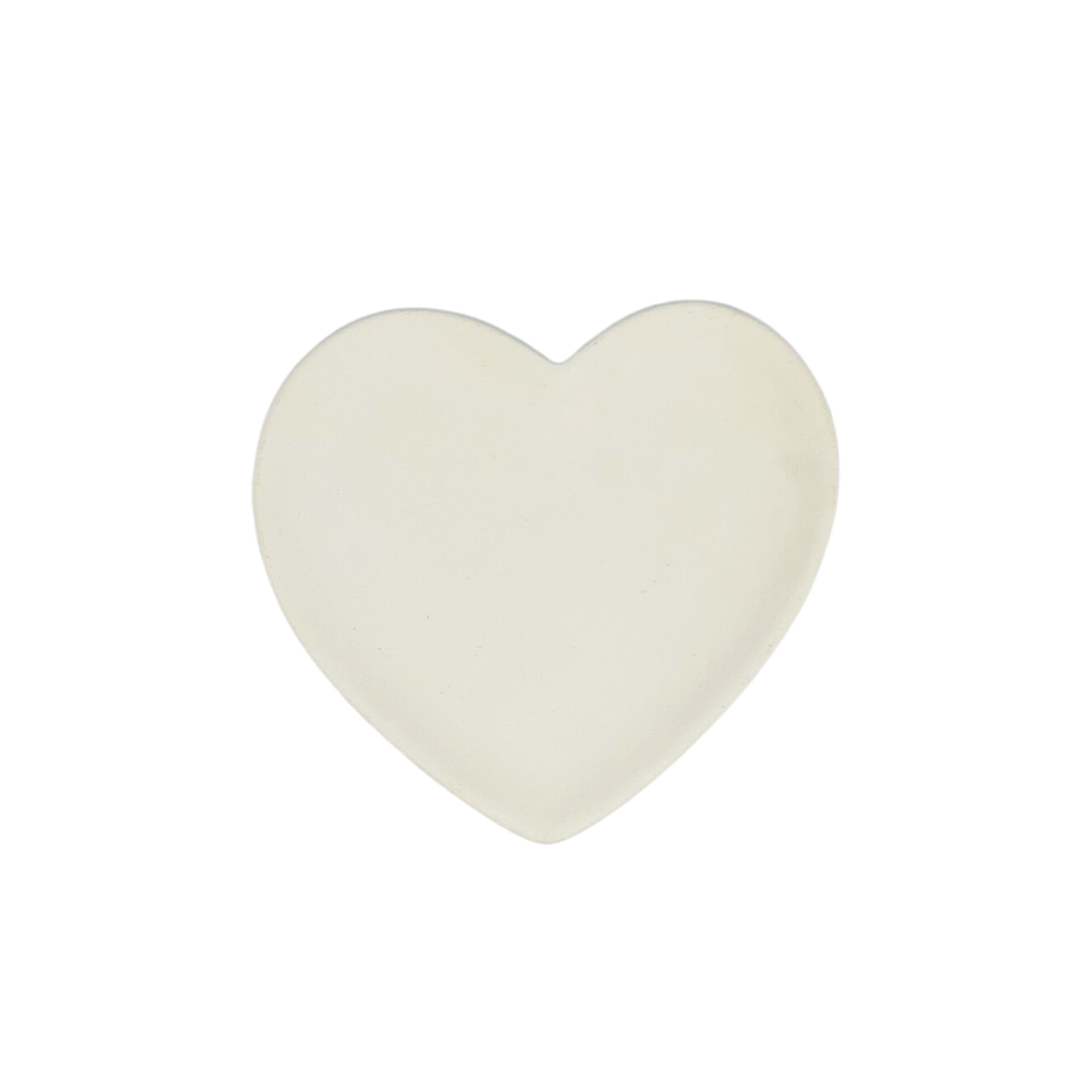 4" White Ceramic Heart Trinket Tray by Make Market®