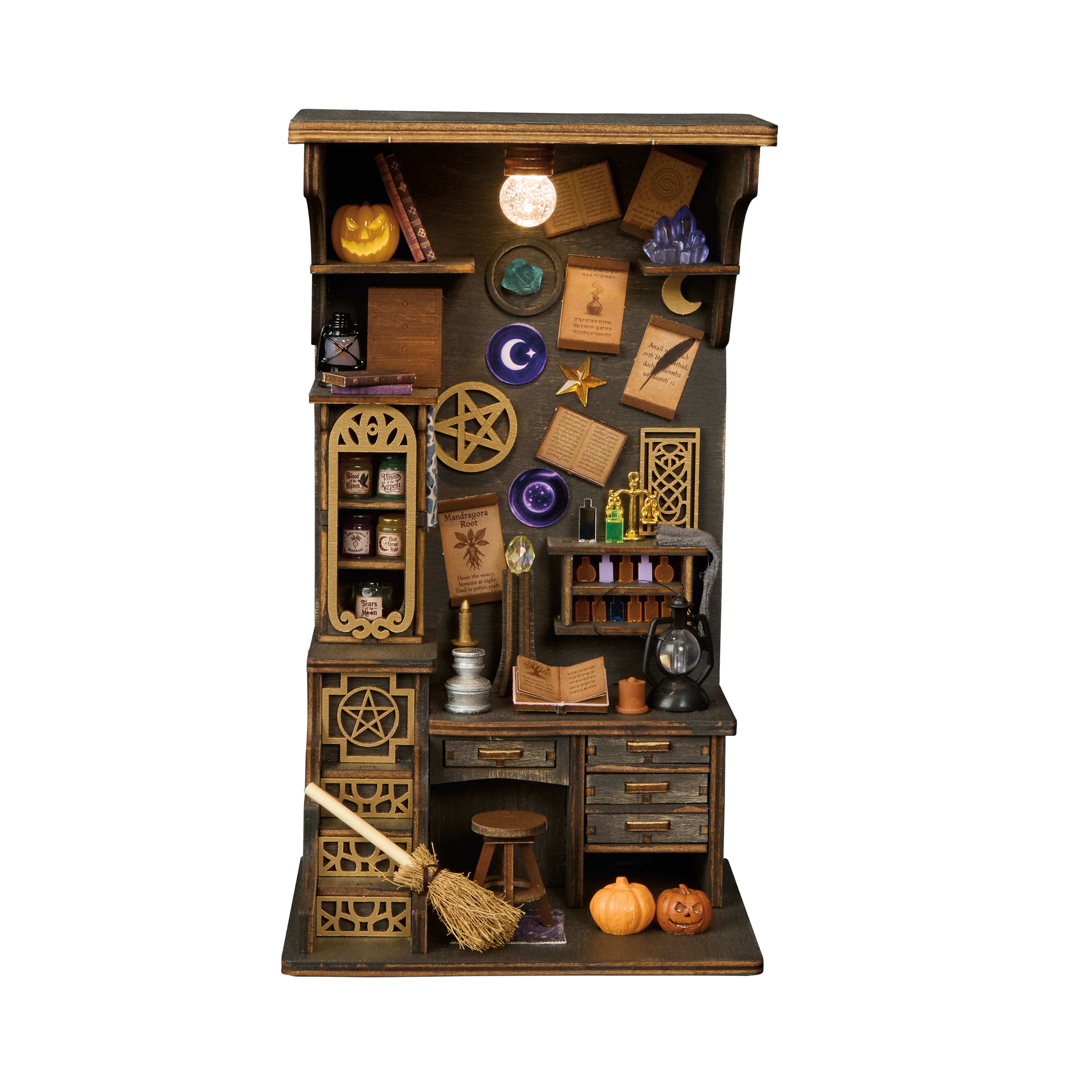 Witch's Workspace DIY Book Nook Kit by Make Market®