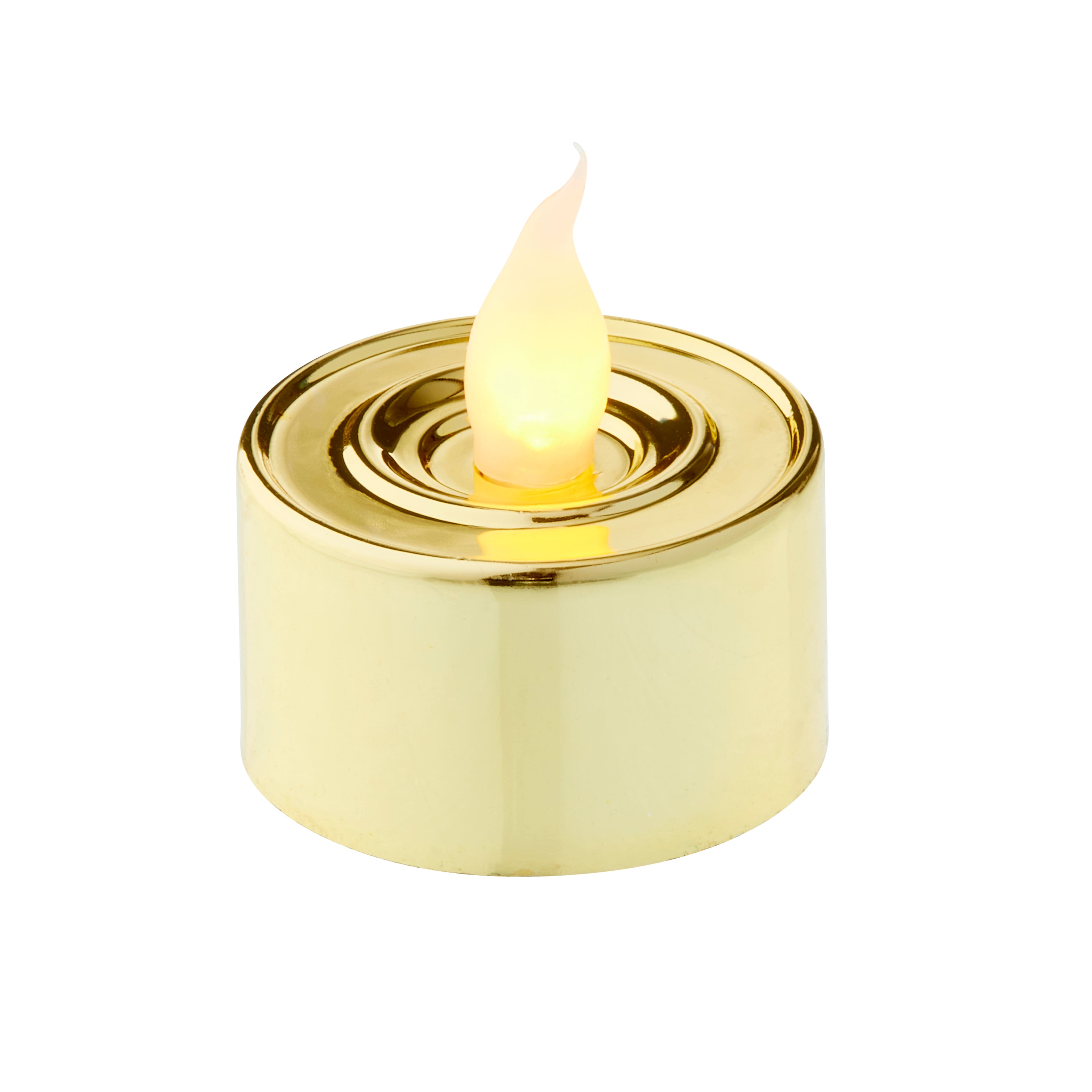 Gold Flameless Tealights By Ashland®