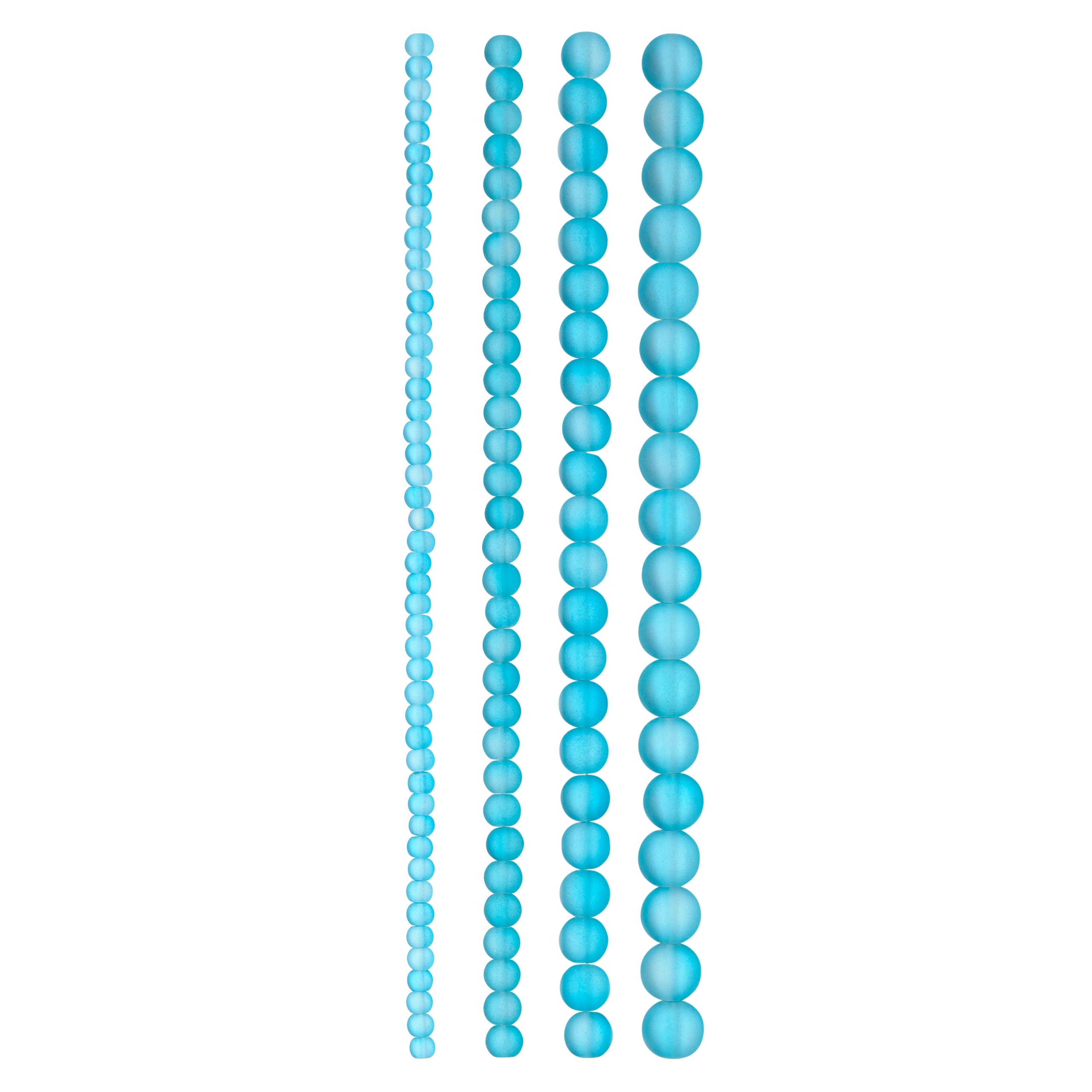 Matte Glass Round Beads by Bead Landing™ - Image 3