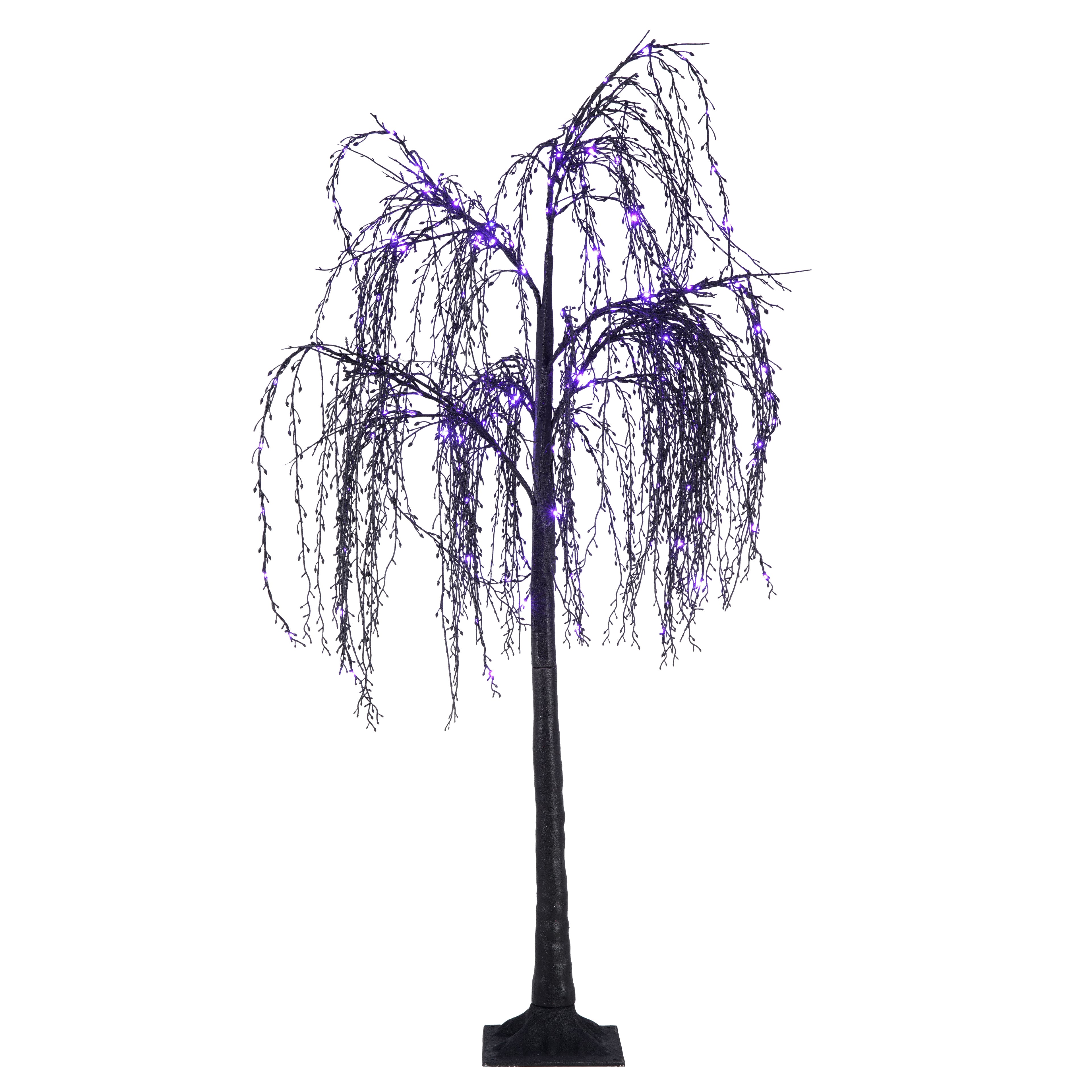 5ft. Purple LED Lighted Willow Tree by Ashland®