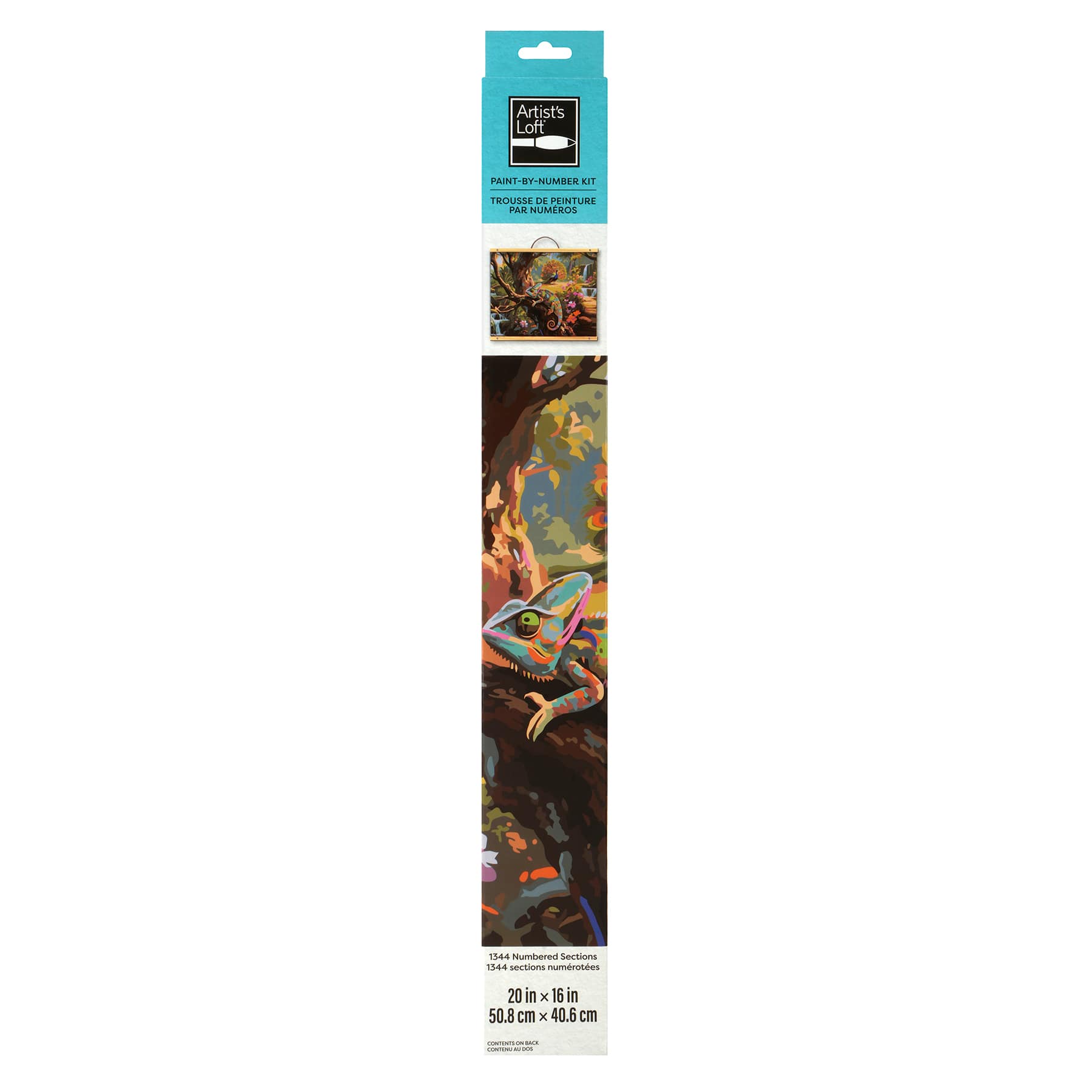 20" x 16" Chameleon Paint-by-Number Kit by Artist's Loft®