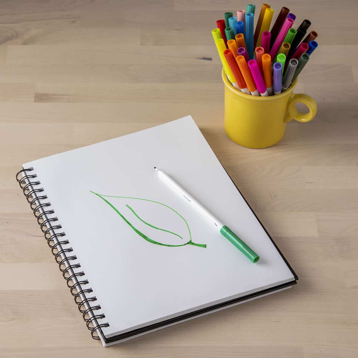 Black Wirebound Sketchbook by Artist's Loft™ - Image 2