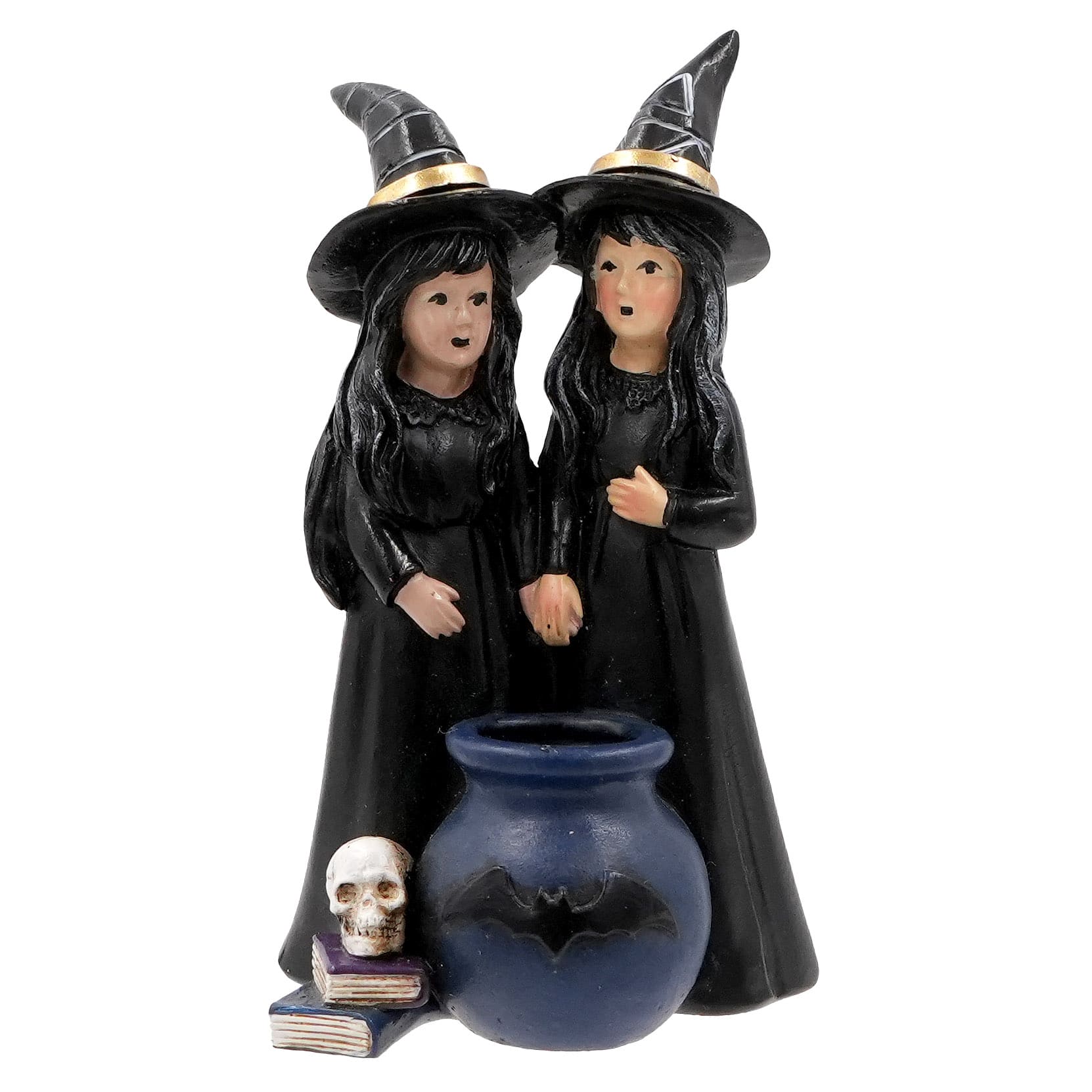 Mini Two Witches & Cauldron by Ashland®