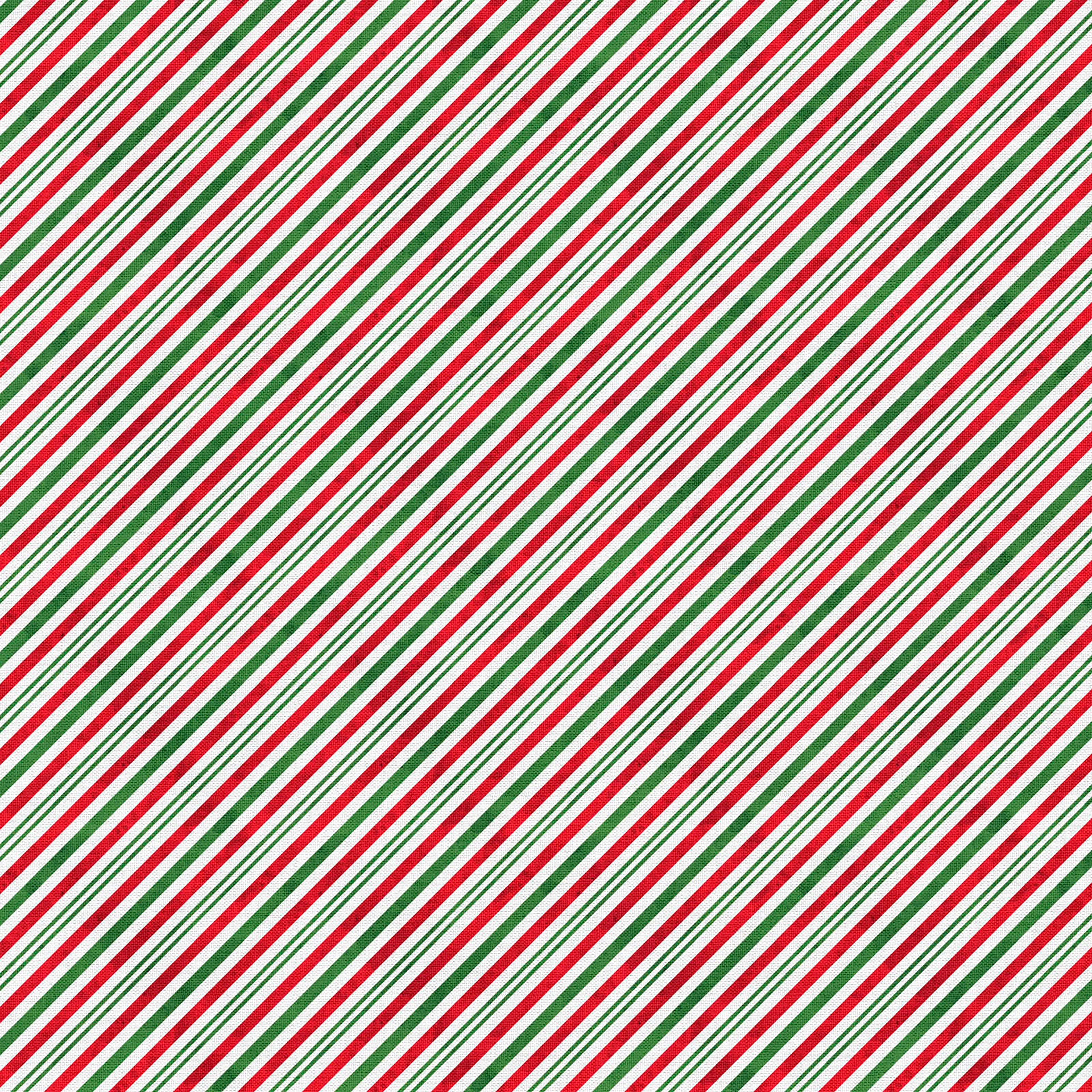 Fabric Editions Holiday Diagonal Stripe Cotton Fabric