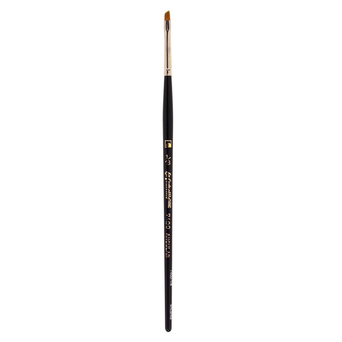 Golden Taklon Short Handle Angle Shader Brush by Artist's Loft™ Vienna