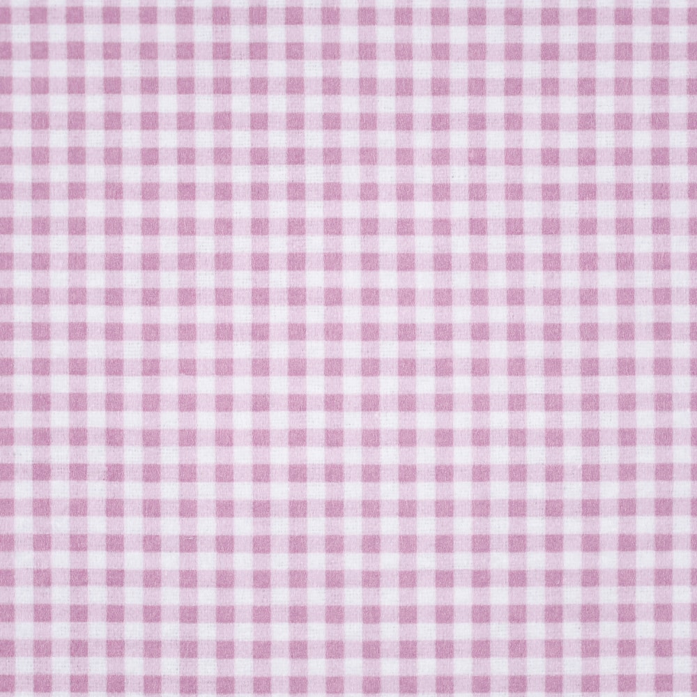 Fumatex Purple Gingham Super Snuggle Craft Flannel Fabric