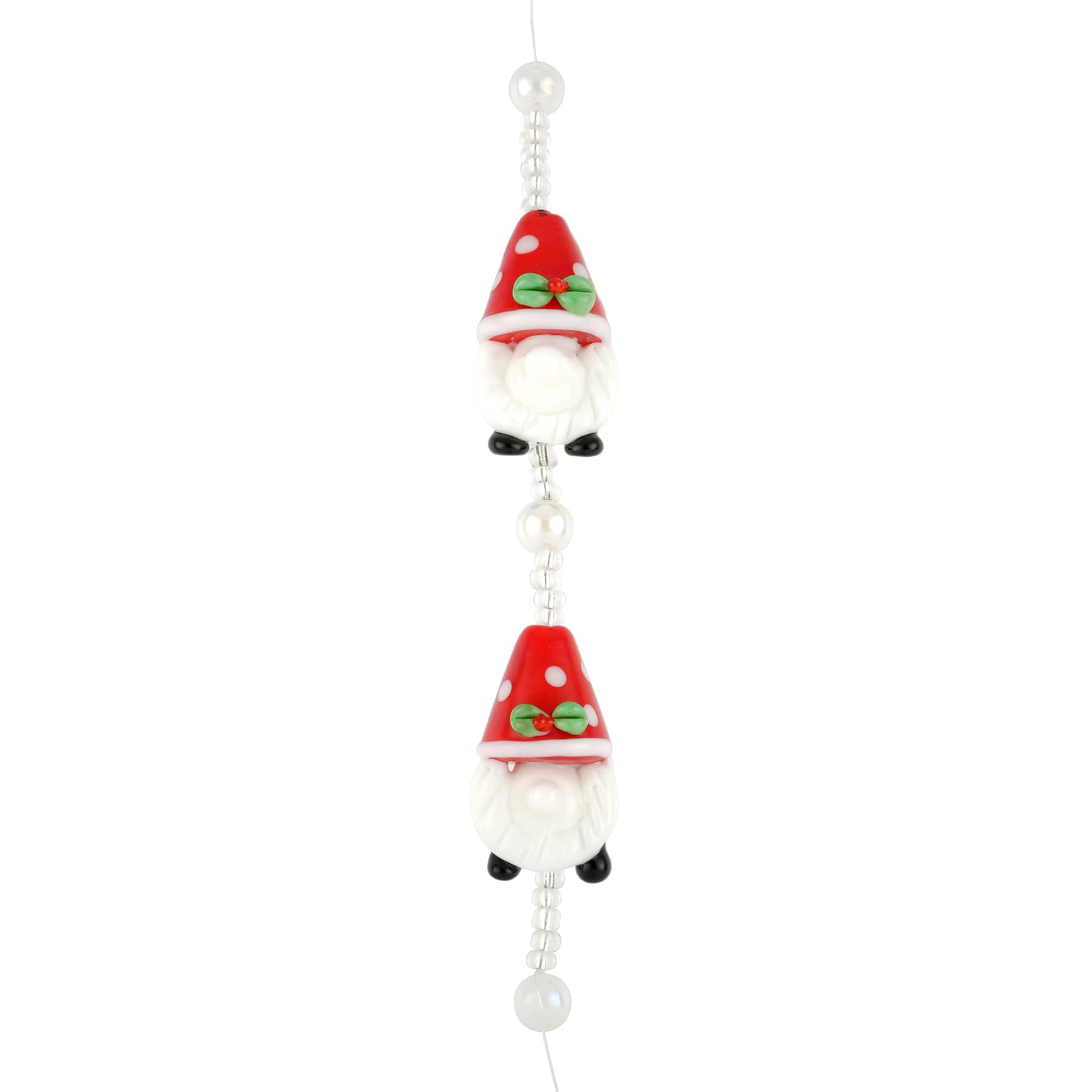 Christmas Gnome Lampwork Glass Bead Mix by Bead Landing™ - Image 3