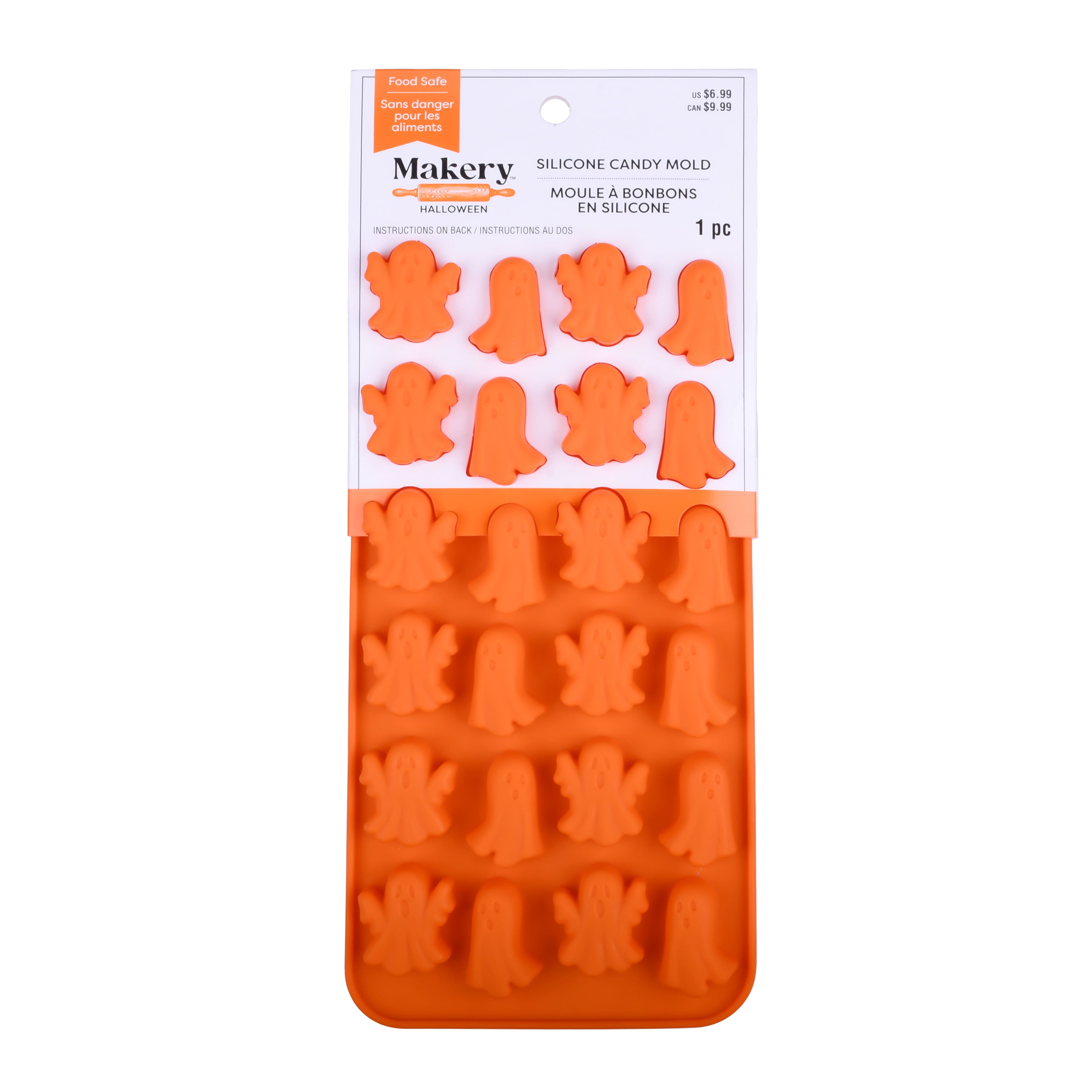 Halloween Mini Ghost Silicone Candy Mold by Makery™