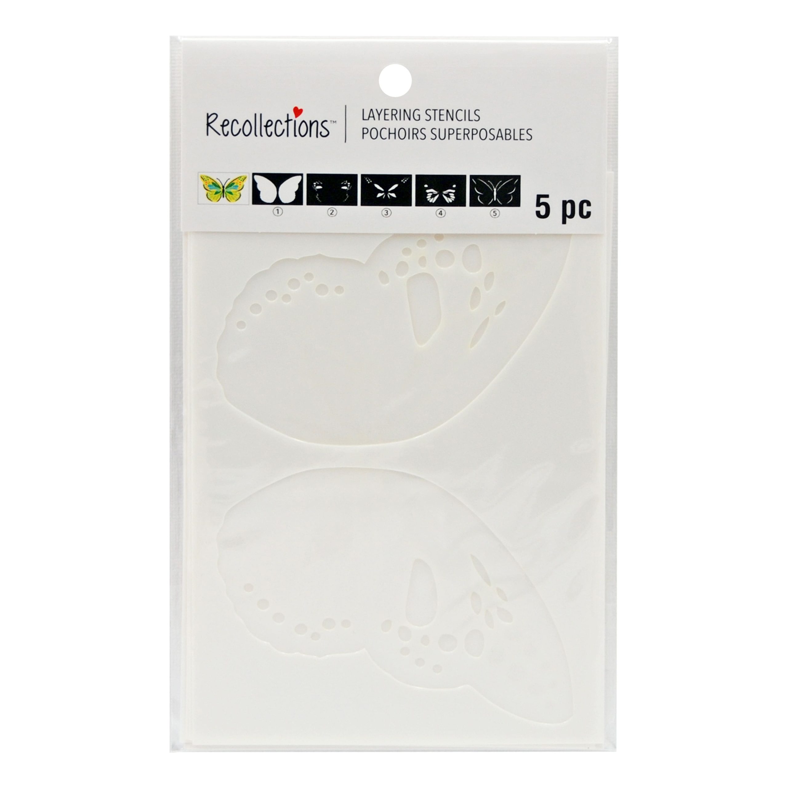 Butterfly Layering Stencils by Recollections™ - Image 2