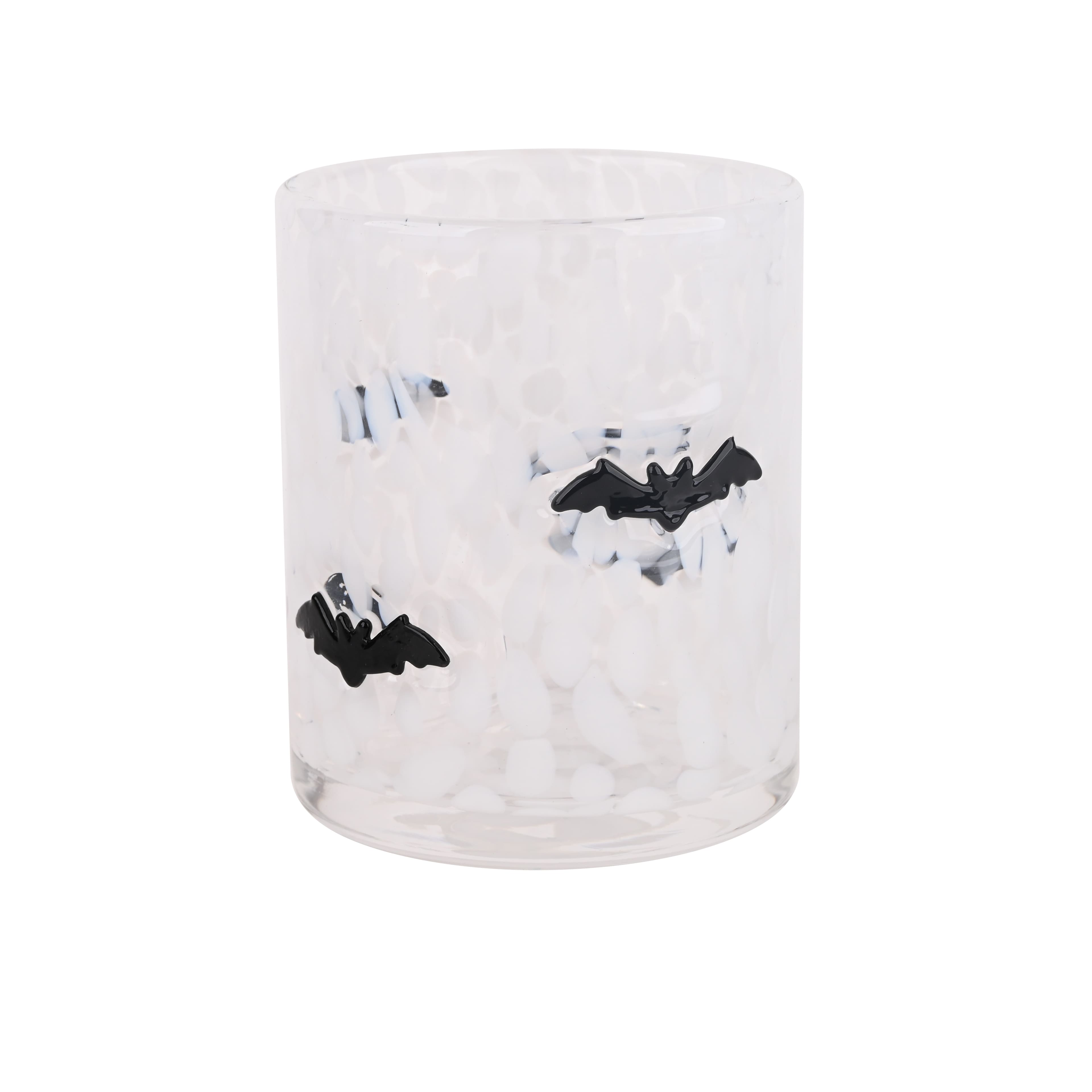 12oz. Confetti Bat Icon Double Old Fashioned Glass by Celebrate It™
