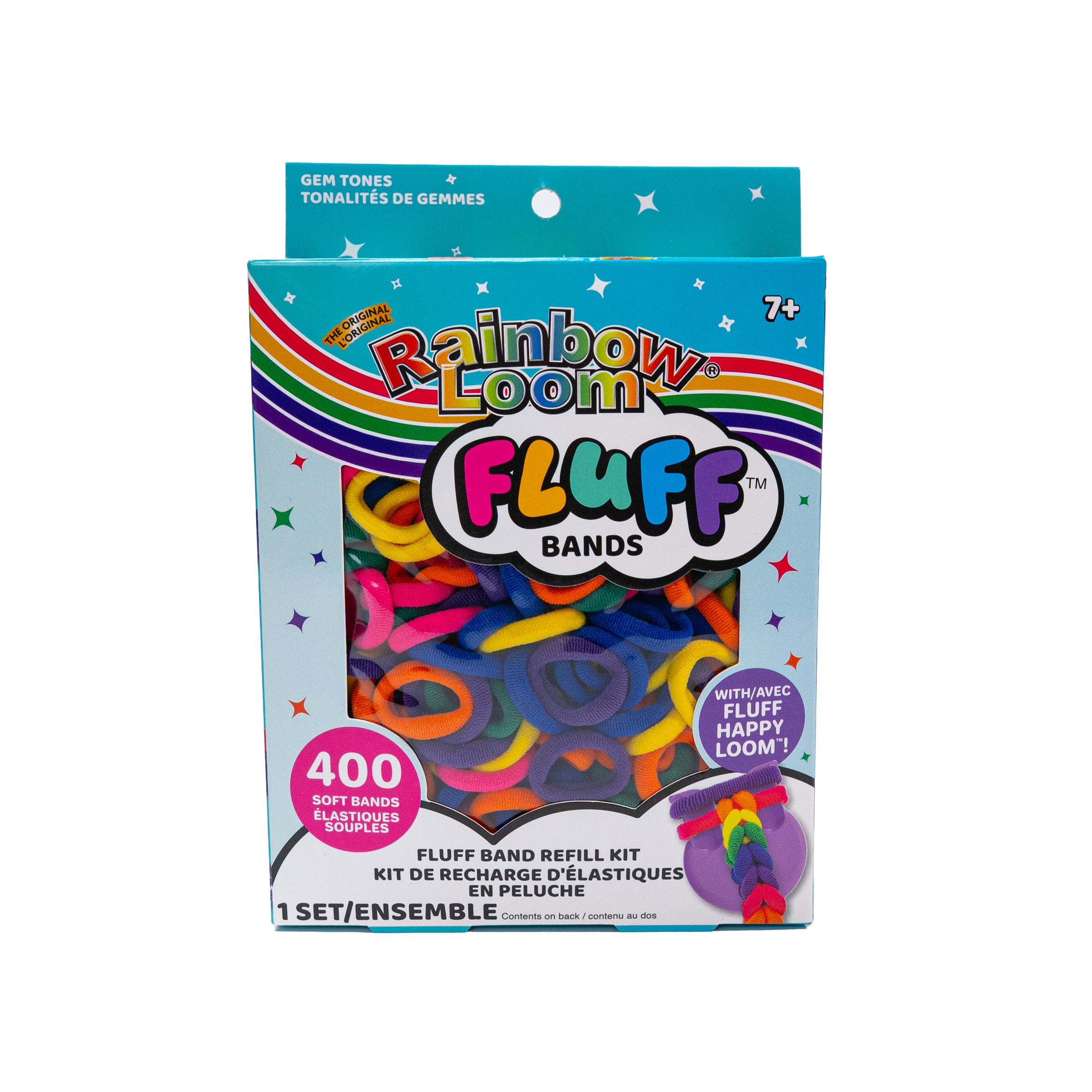 Rainbow Loom® Fluff™ Jewel Band Refill Kit