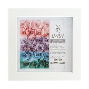 Flat White Display Frame by Studio Décor®