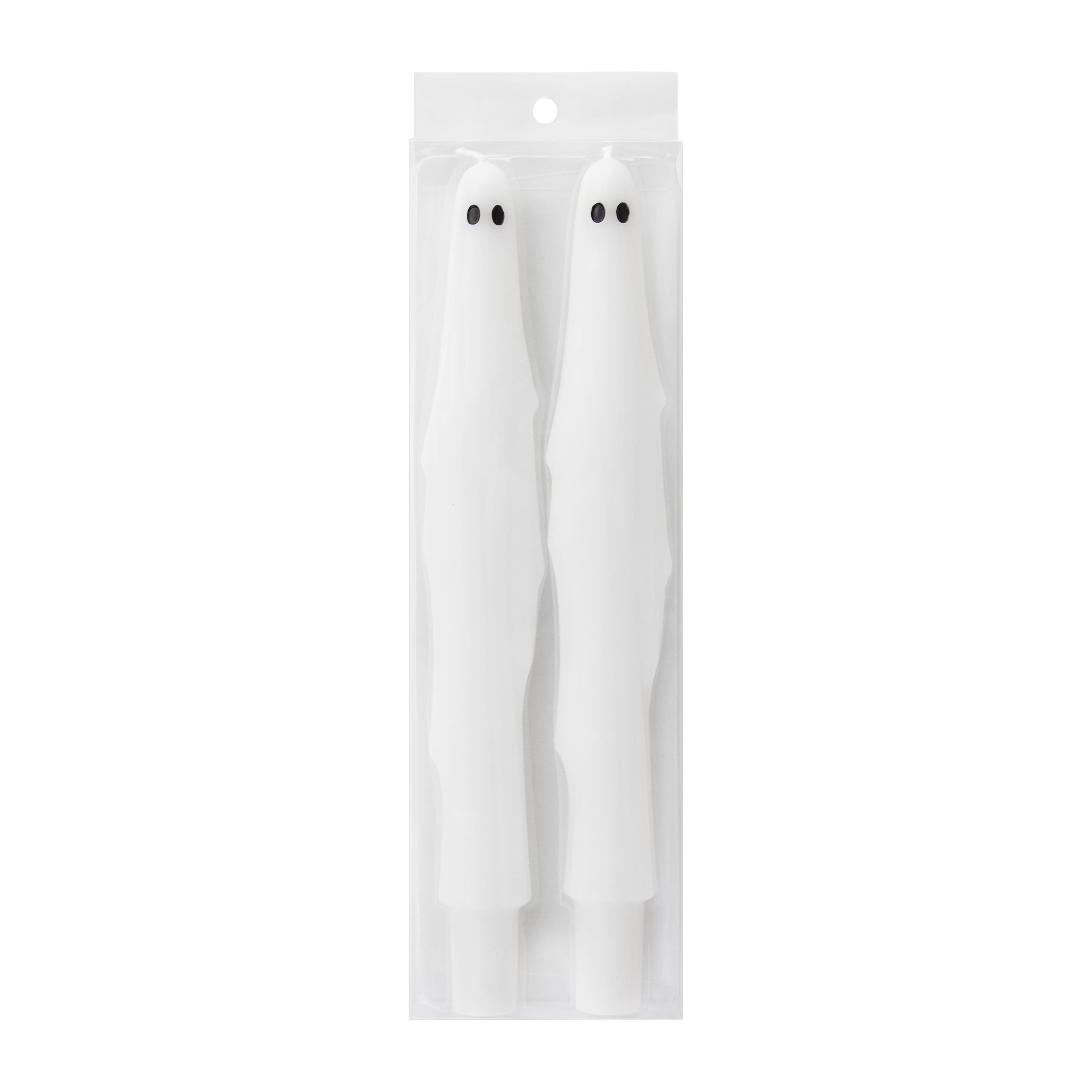 10" Ghost Unscented Taper Candles, 2ct. by Ashland®