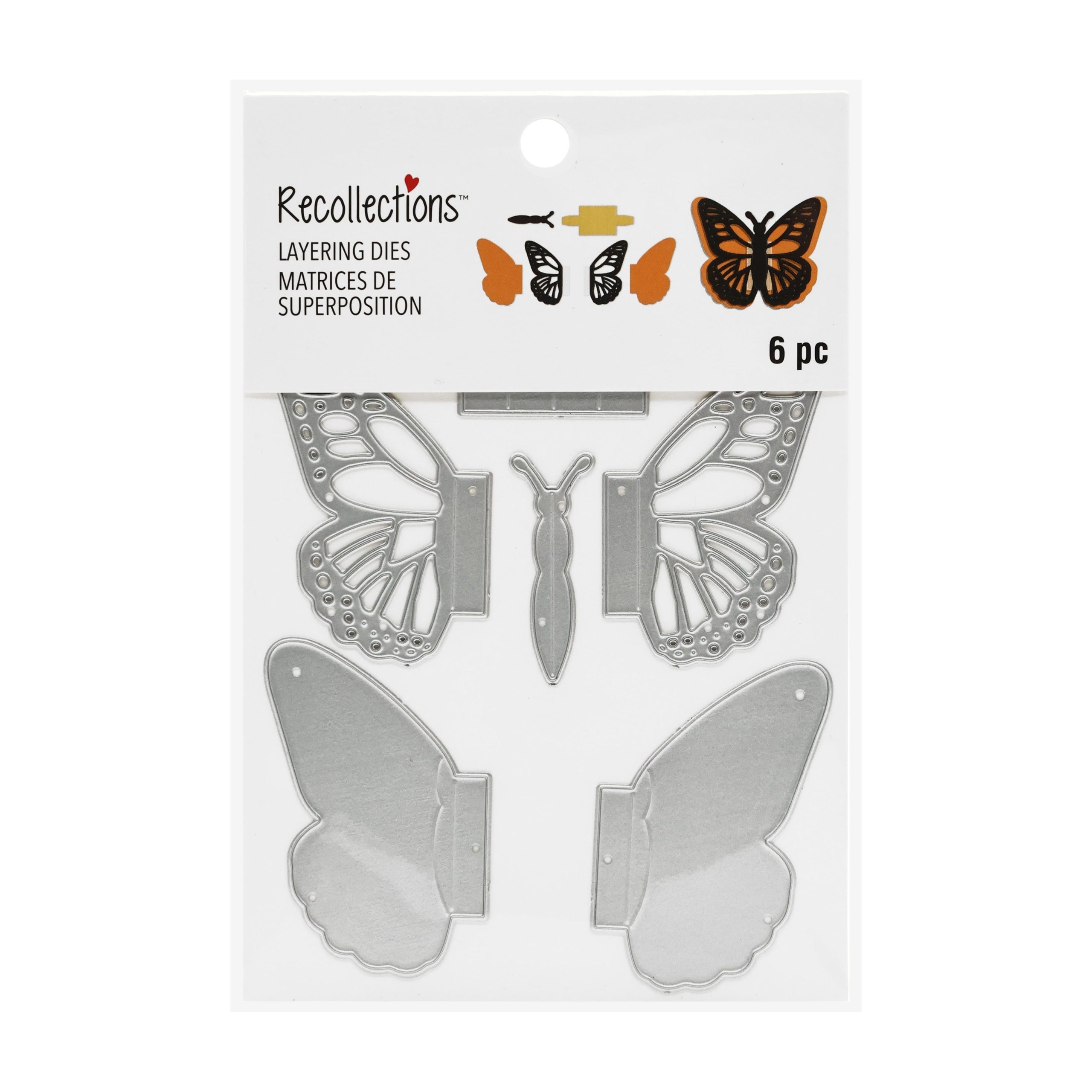 Butterfly Pop-Up Layering Die Set by Recollections™ - Image 3