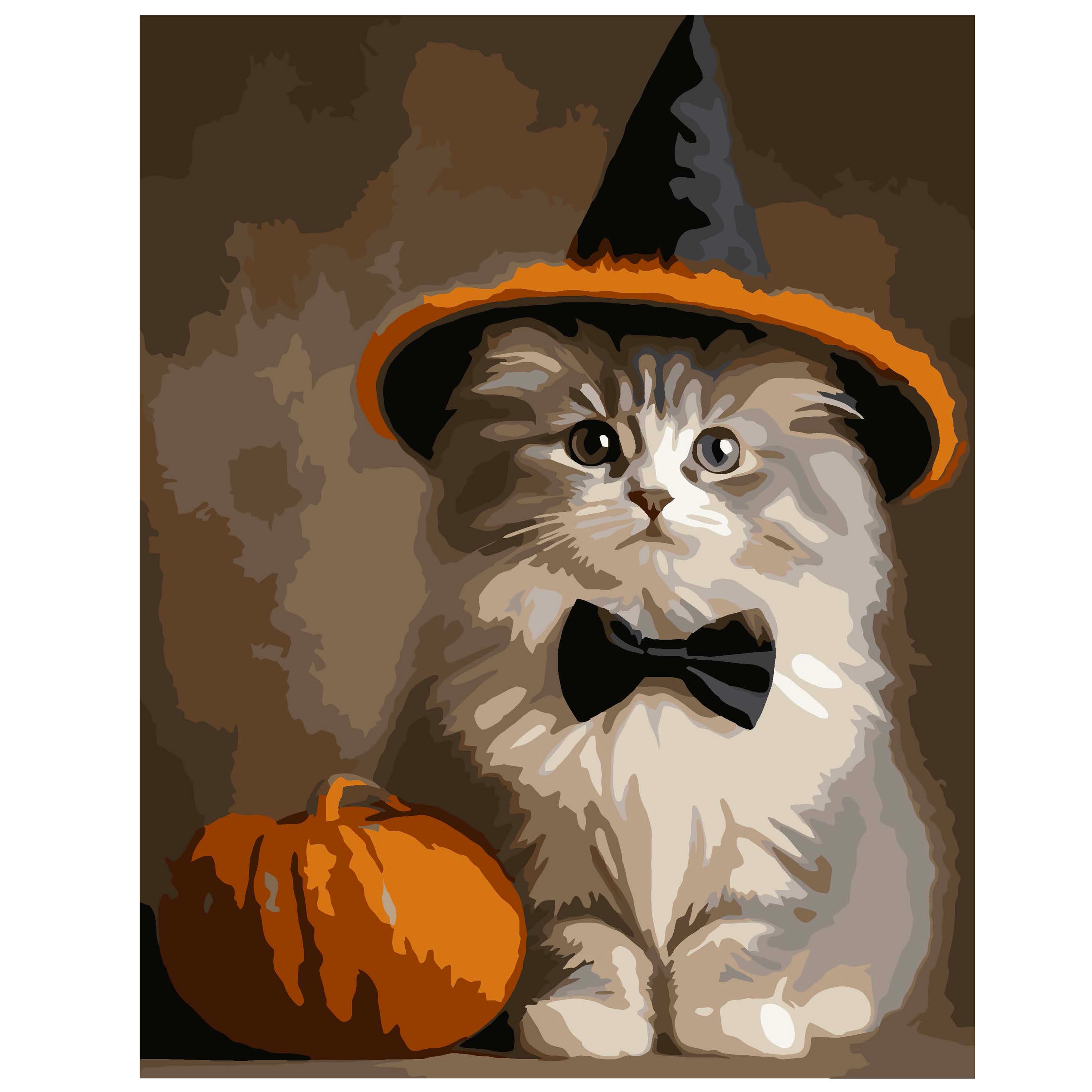 11" x 14" Cute Cat Paint-by-Number Kit by Artist's Loft®