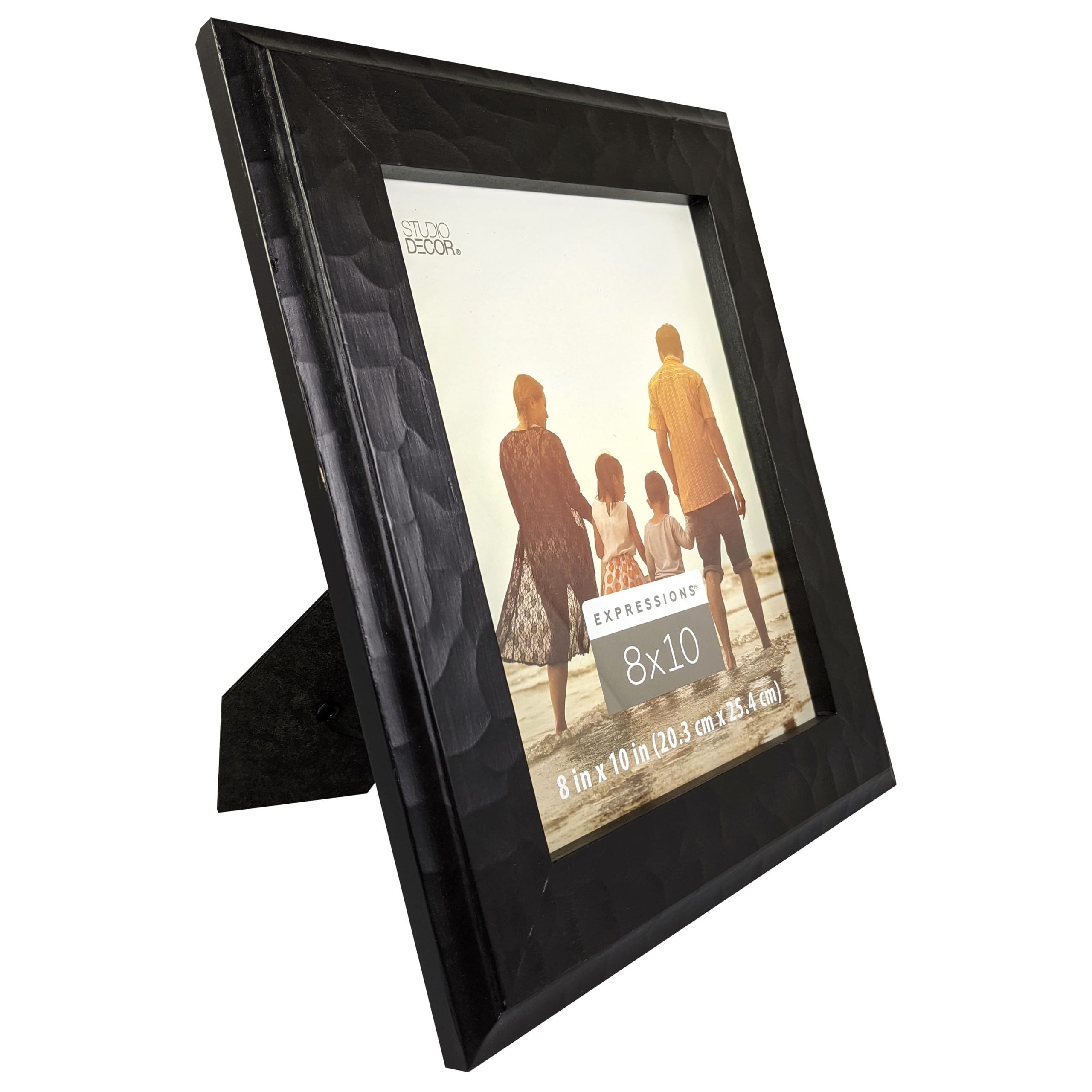 Expressions™ 8" x 10" Black Hammered Frame by Studio Décor® - Image 3
