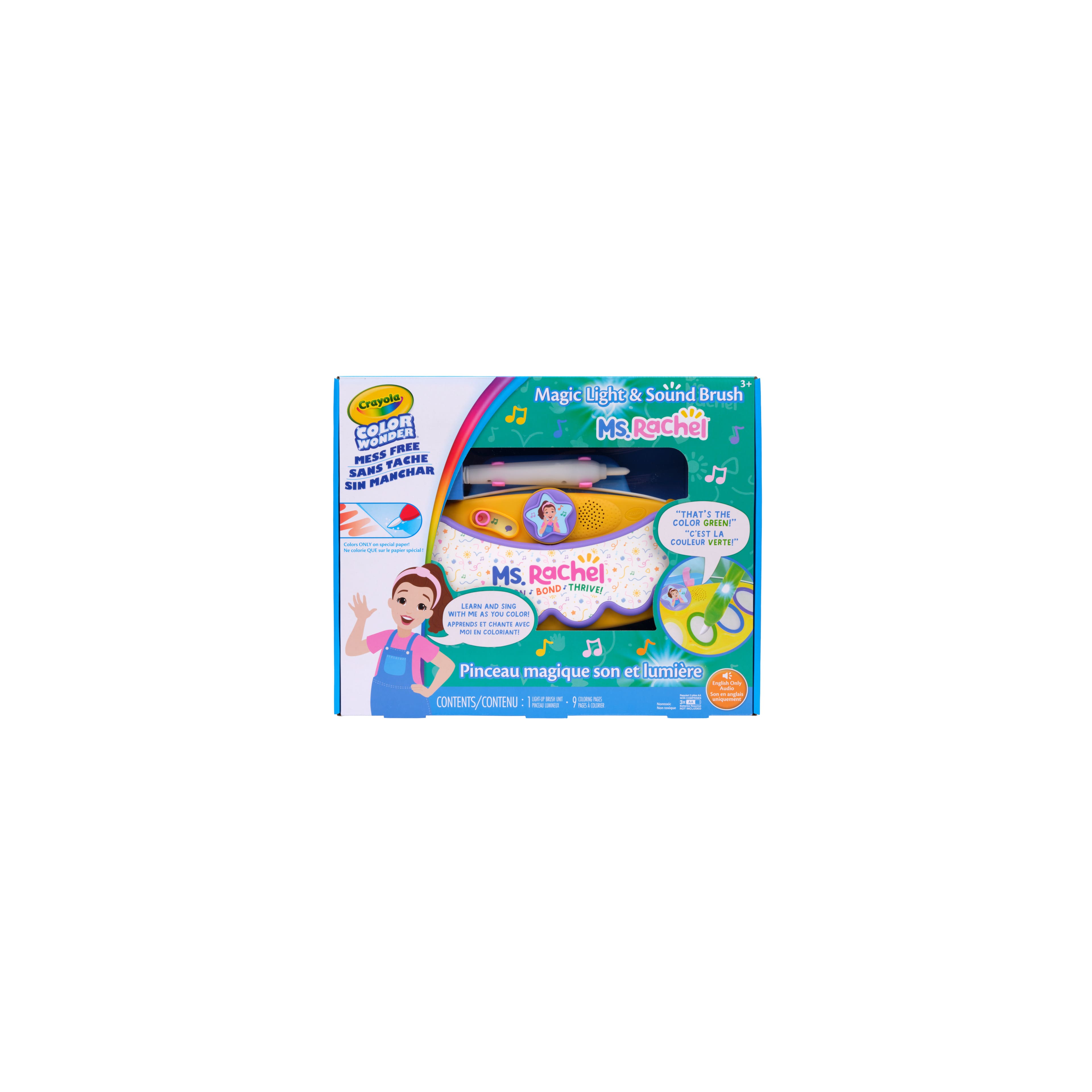 Ms. Rachel Magic Light & Sound Brush Set