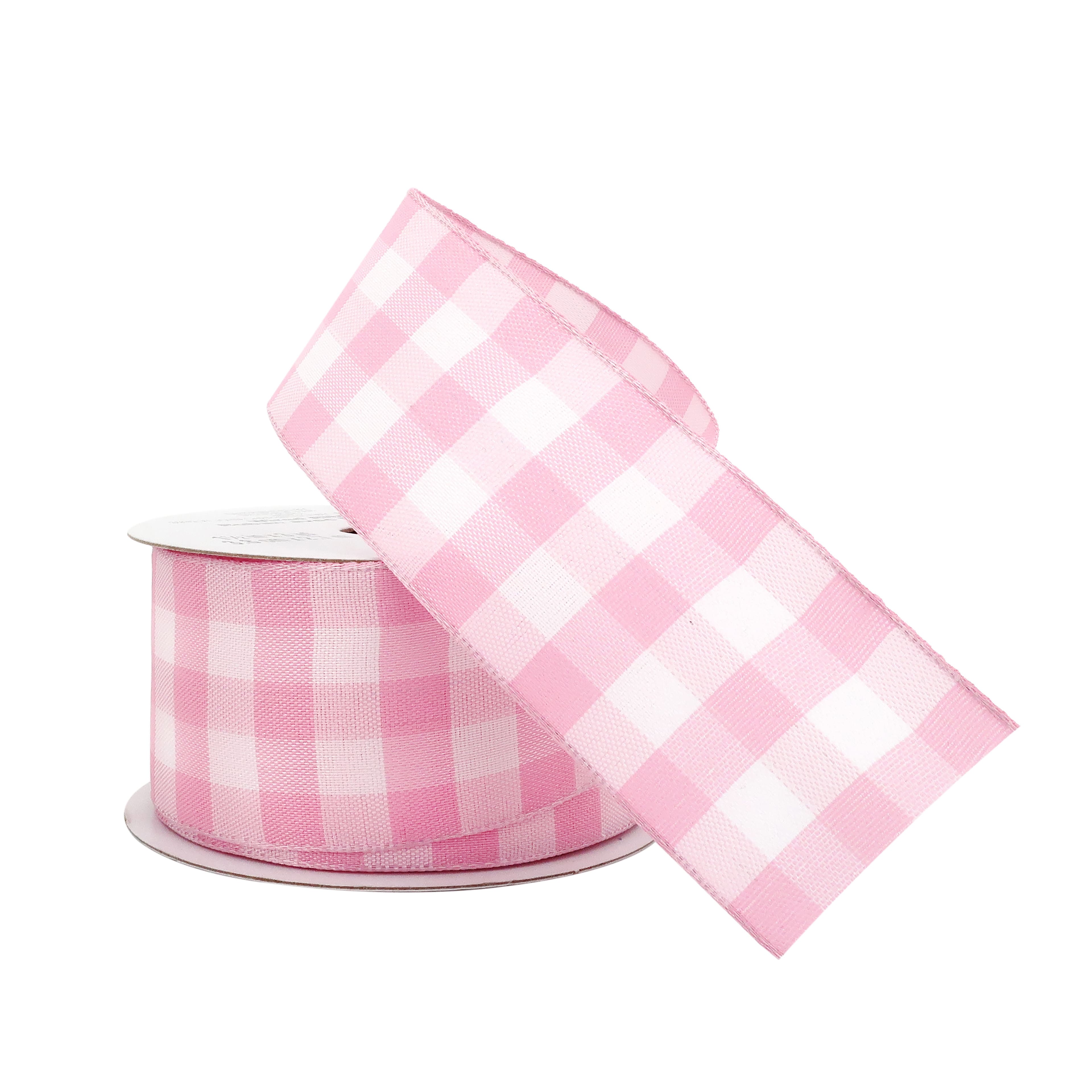 1.5" x 3yd. Wired Checkered Ribbon by Celebrate It™