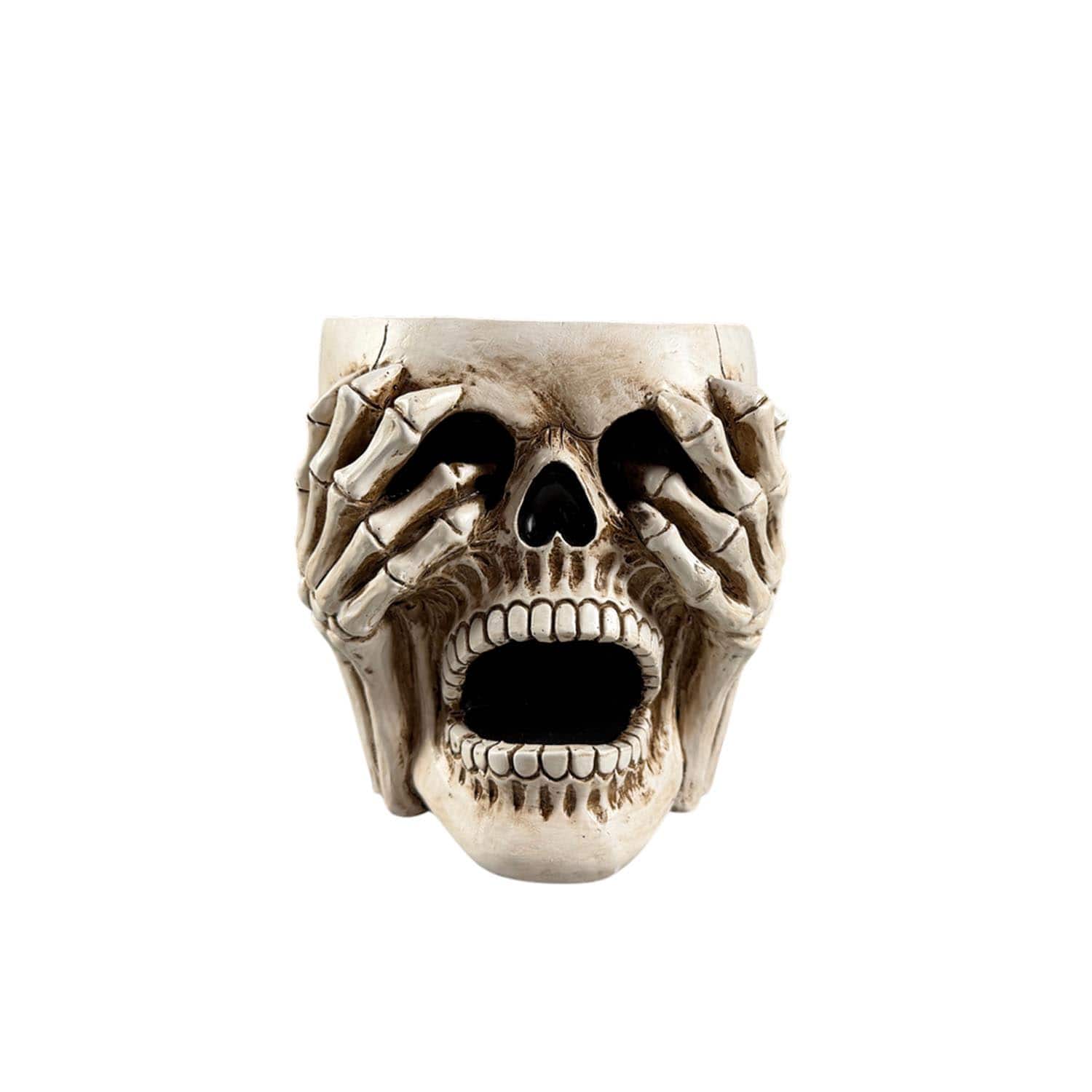 6" Screaming Skull Pot by Ashland®