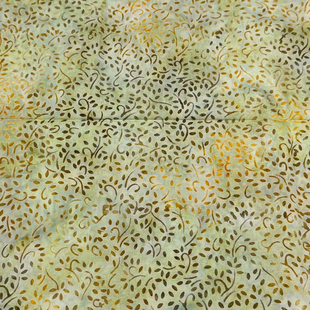 Feldman Sunlit Meadow Vines Batik Fabric
