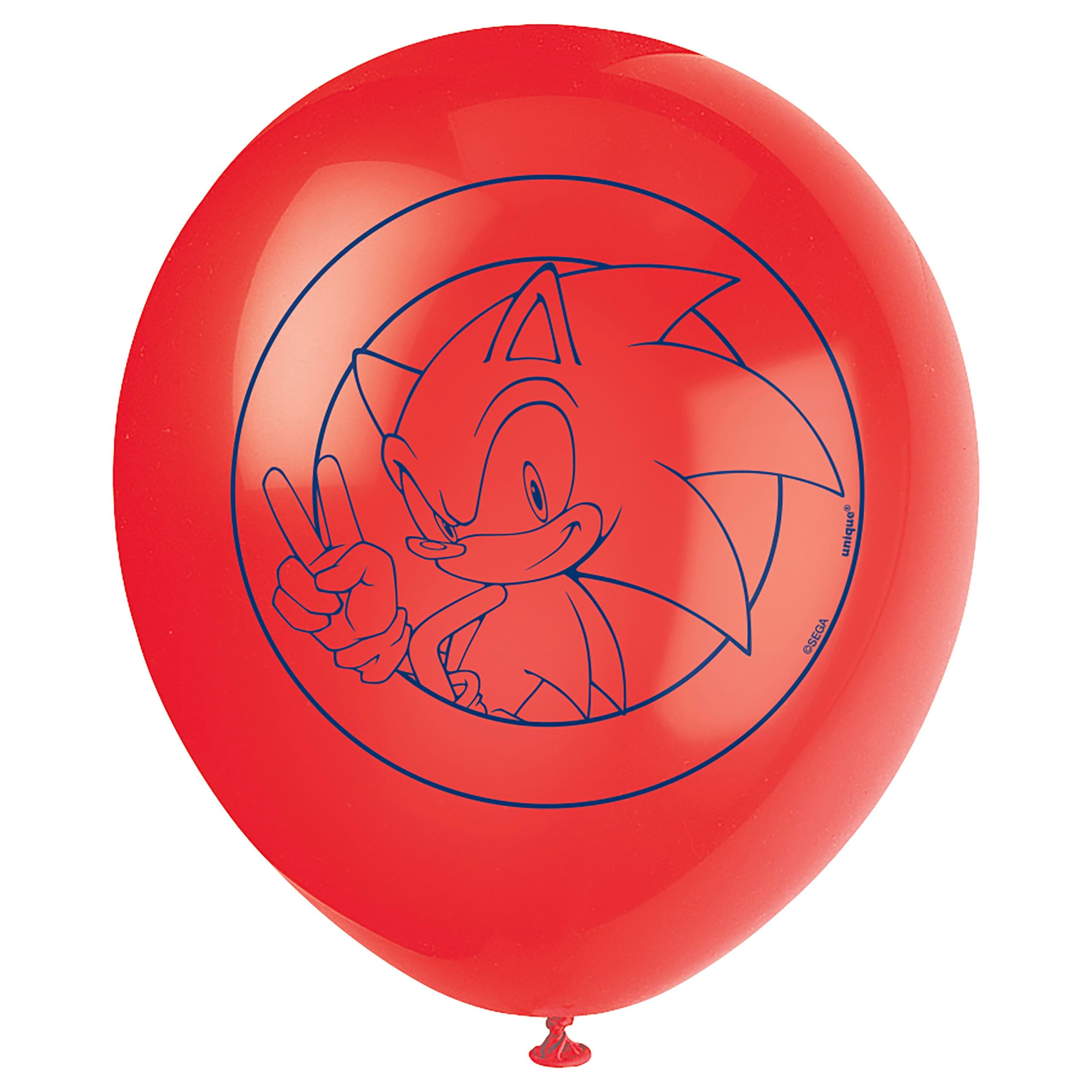 12" Sonic the Hedgehog™ Latex Balloons, 8ct. - Image 3