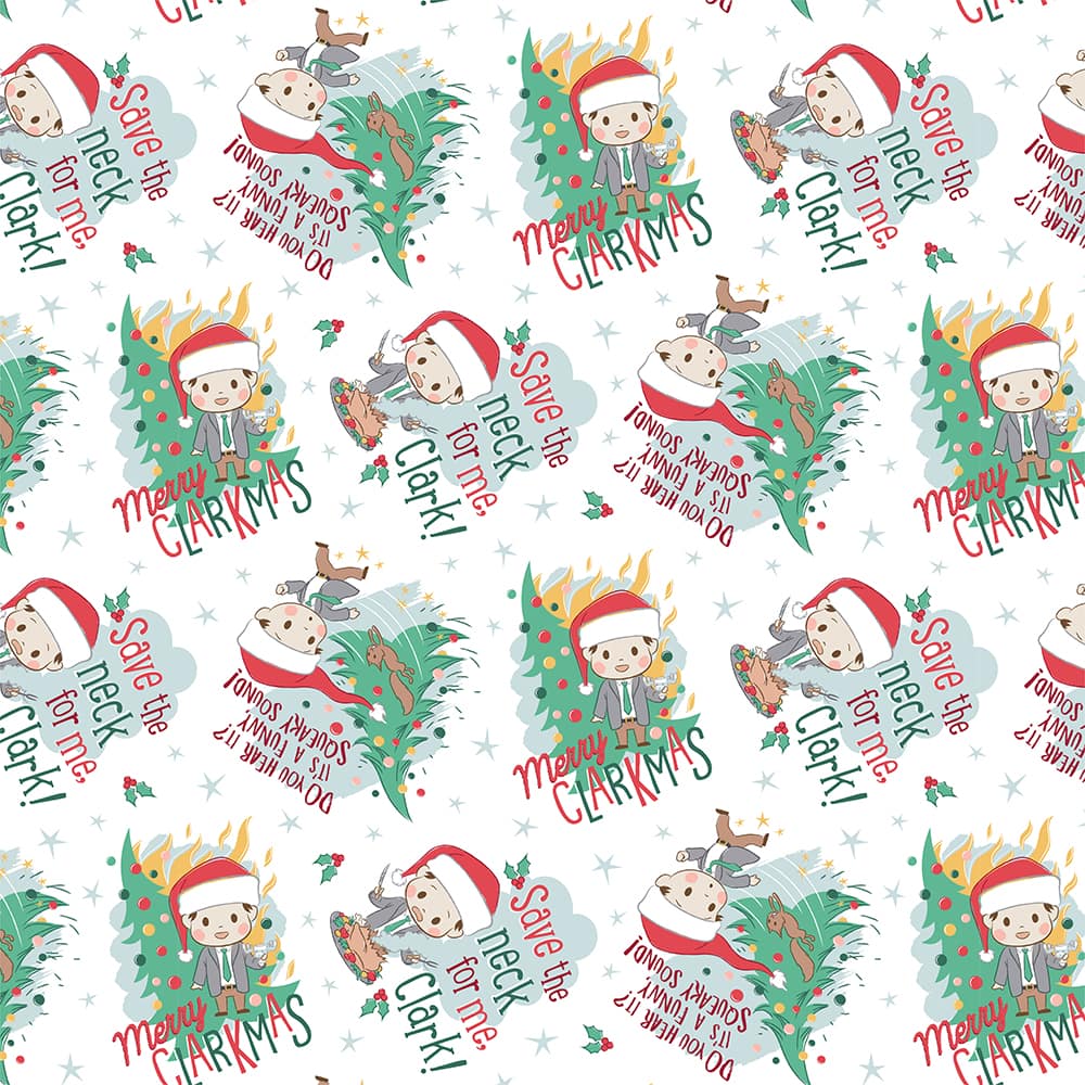 National Lampoon's Christmas Vacation Merry Clarkmas Cotton Quilting Fabric