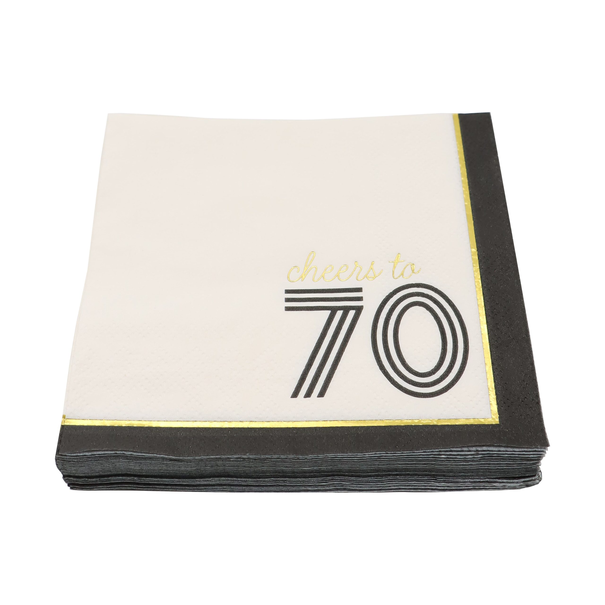 Cheers to 70 Beverage Napkins, 20ct. by Celebrate It™ - Image 2