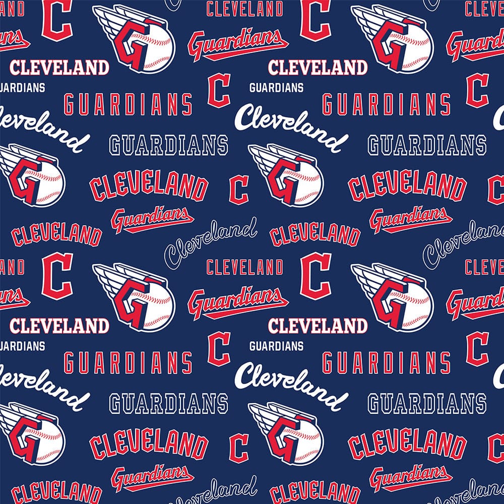 MLB Cleveland Guardians Cotton Fabric